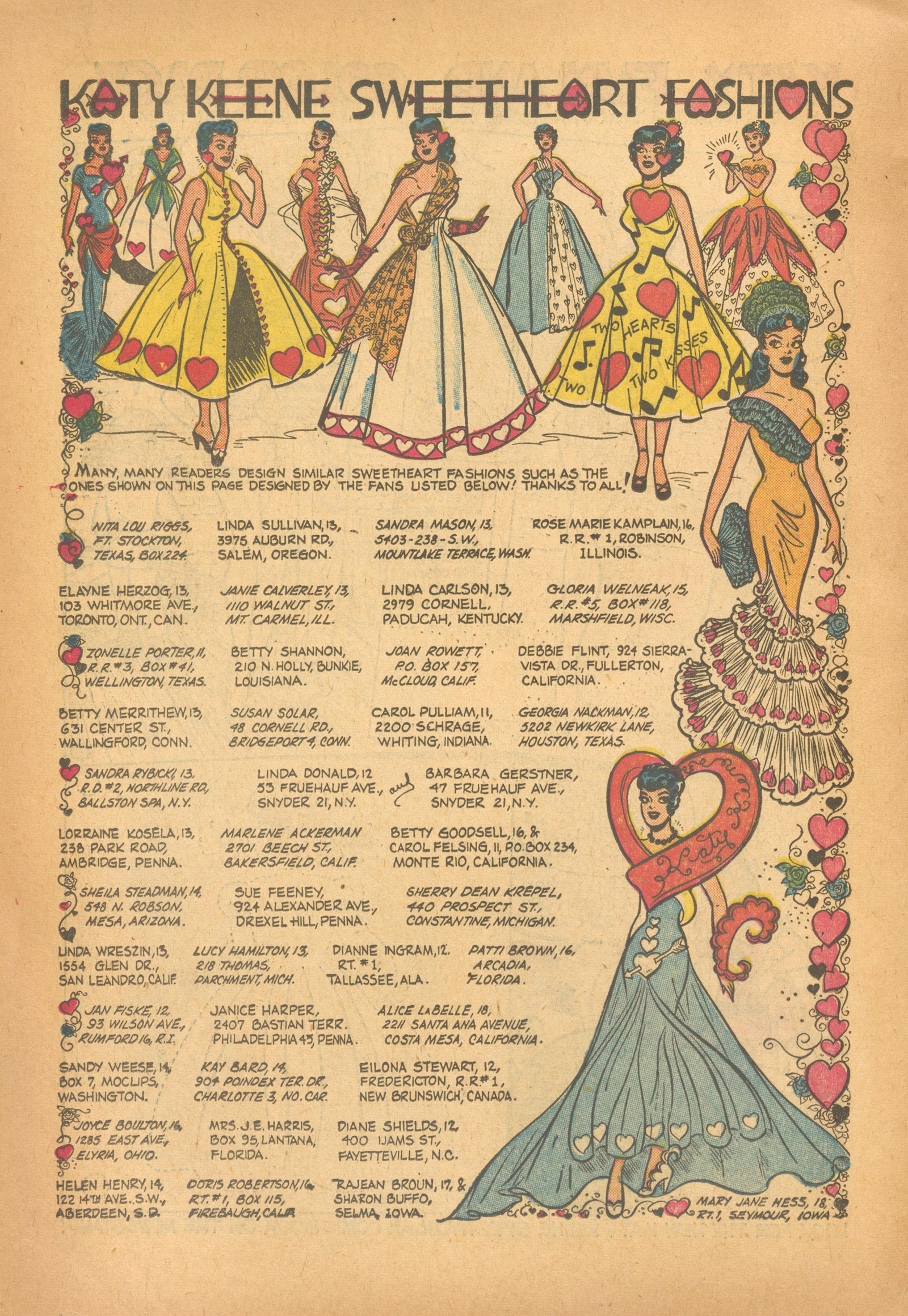 Read online Katy Keene Fashion Book comic -  Issue #13 - 16