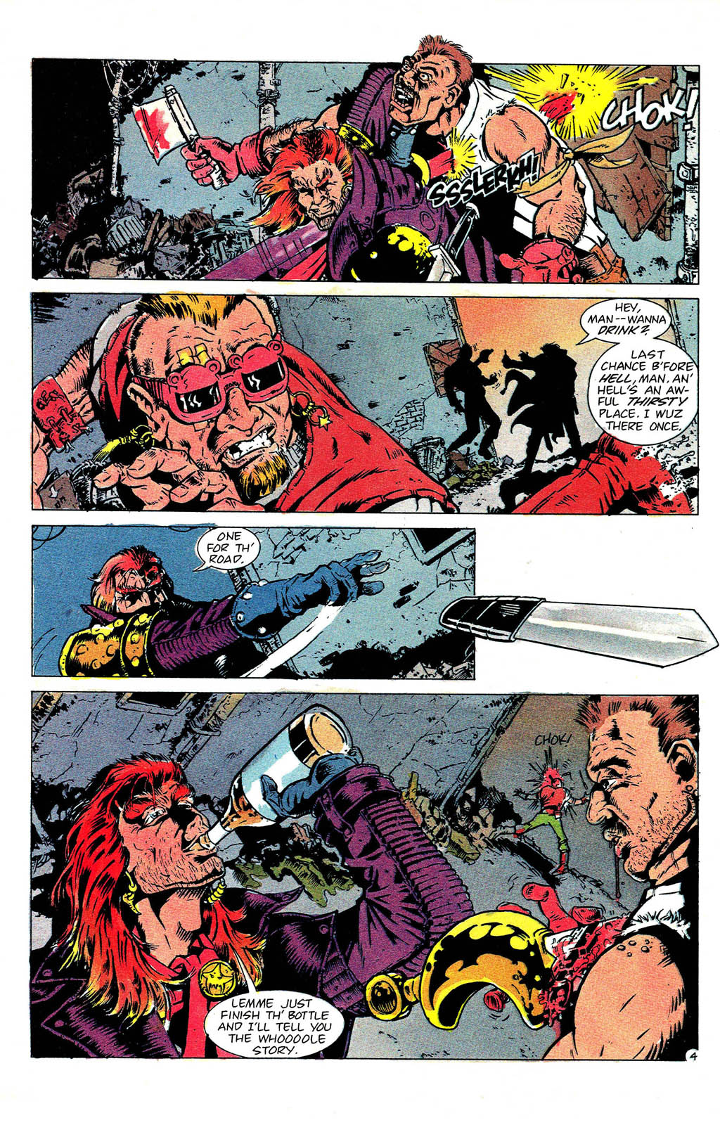 Read online Grimjack comic -  Issue #56 - 6