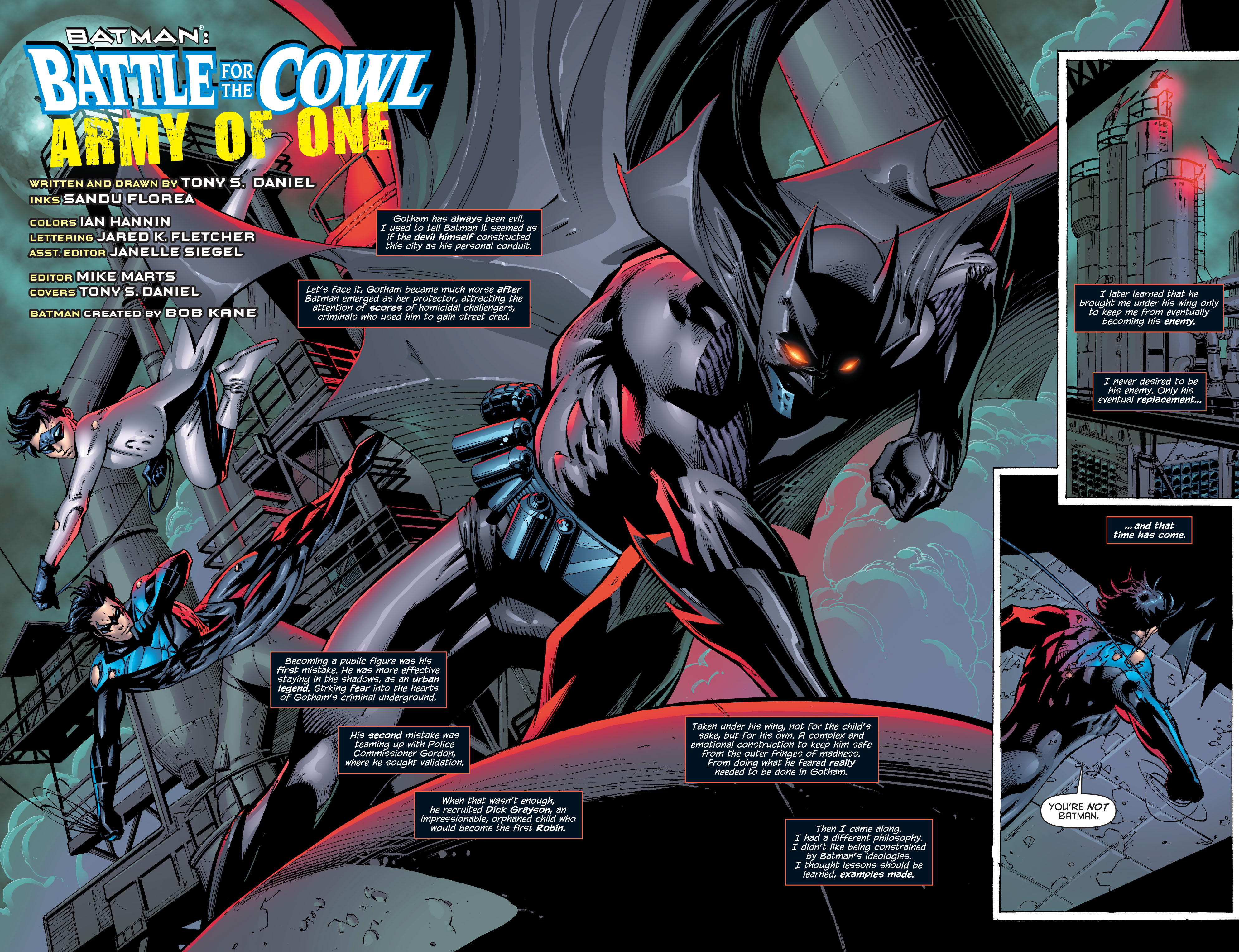 Read online Batman: Battle for the Cowl comic -  Issue #2 - 6