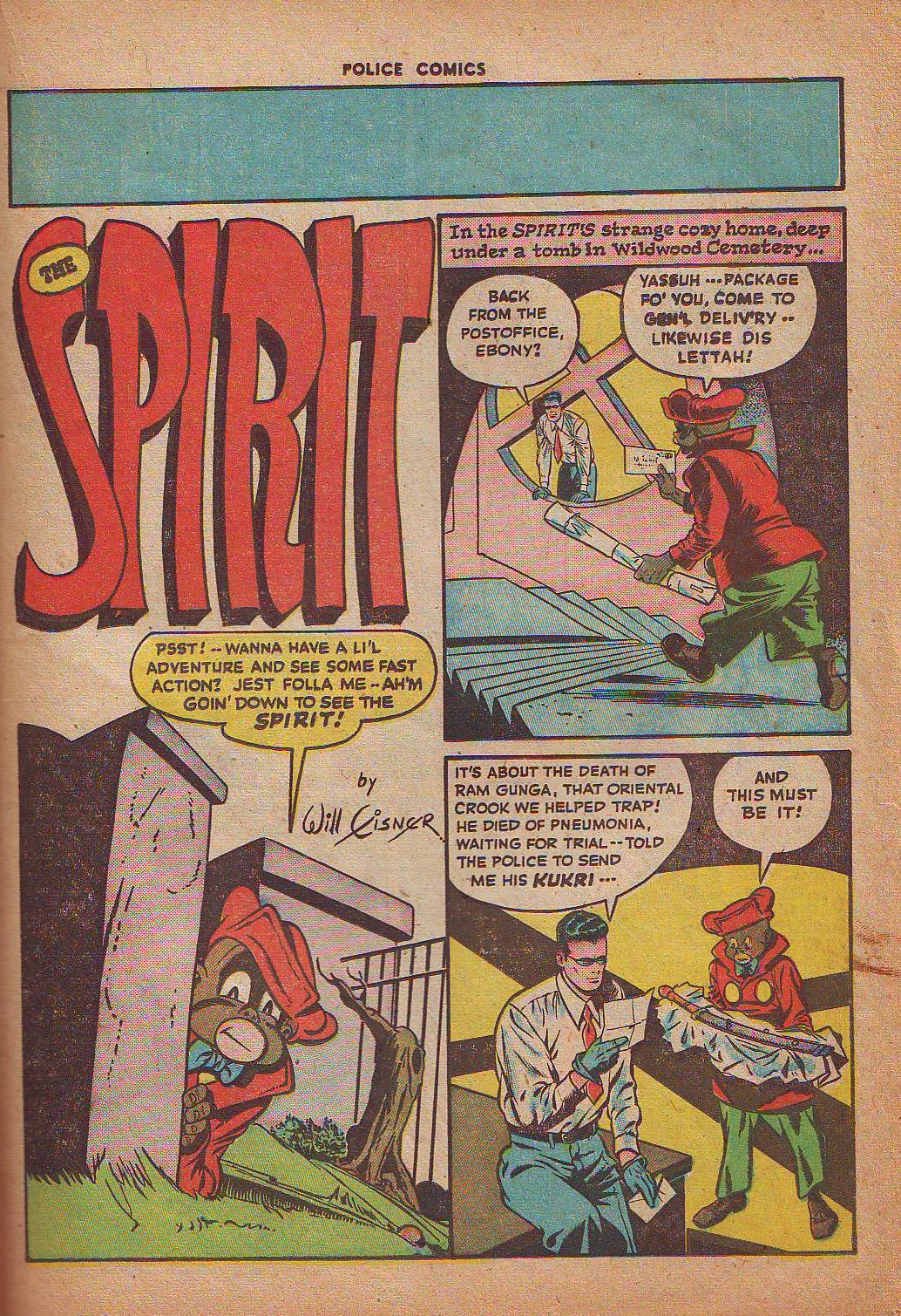 Read online Police Comics comic -  Issue #85 - 33