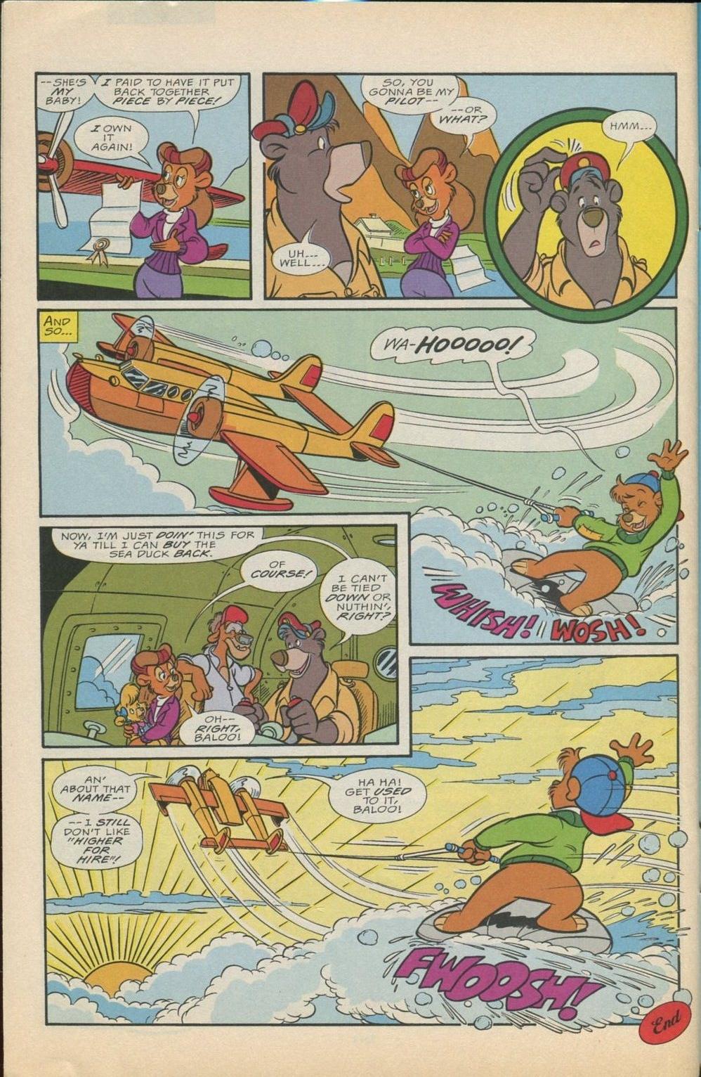 Read online Disney's Tale Spin Limited Series: ''Take Off'' comic -  Issue #4 - 27