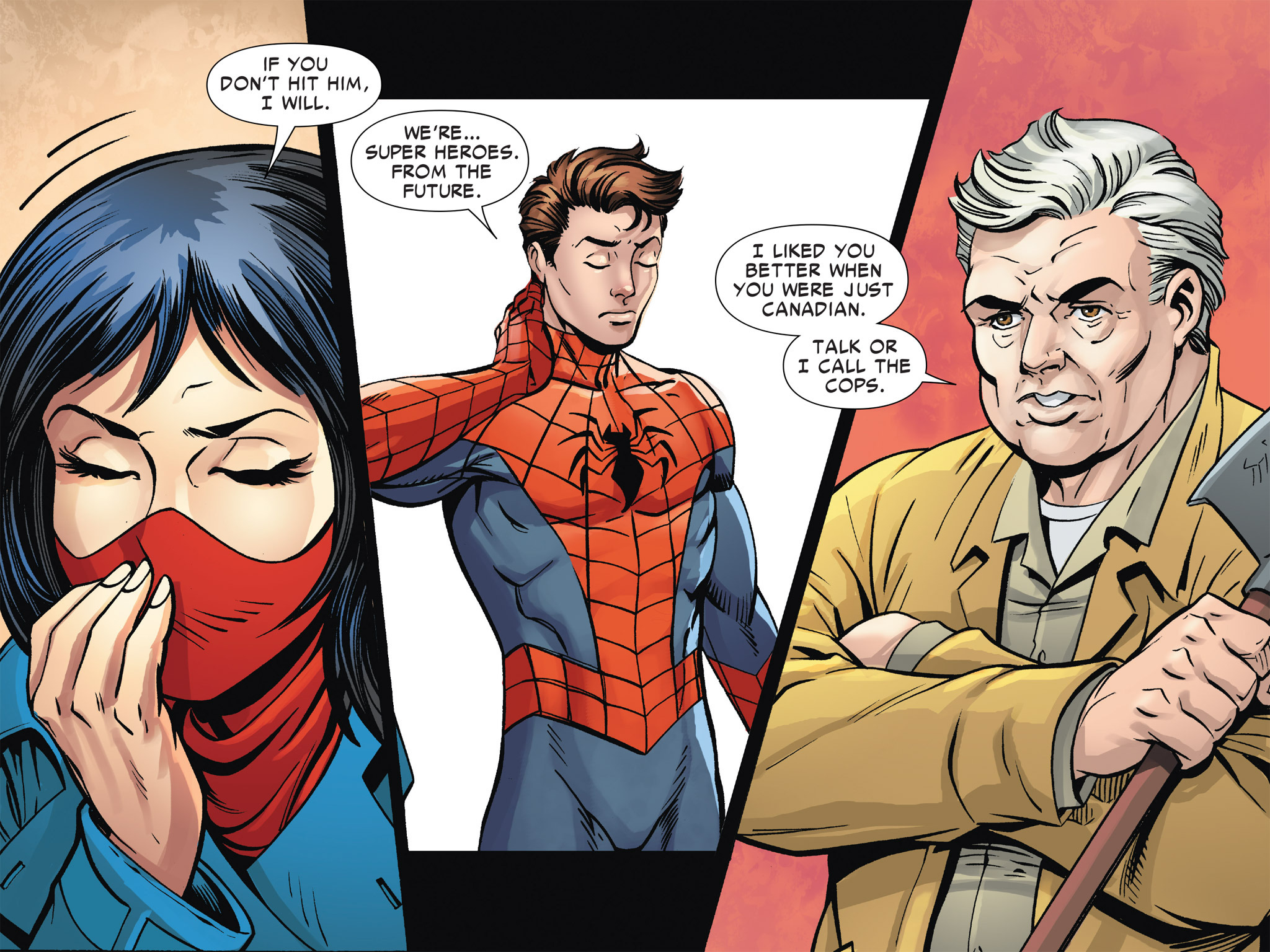 Read online The Amazing Spider-Man & Silk: The Spider(fly) Effect (Infinite Comics) comic -  Issue #3 - 8