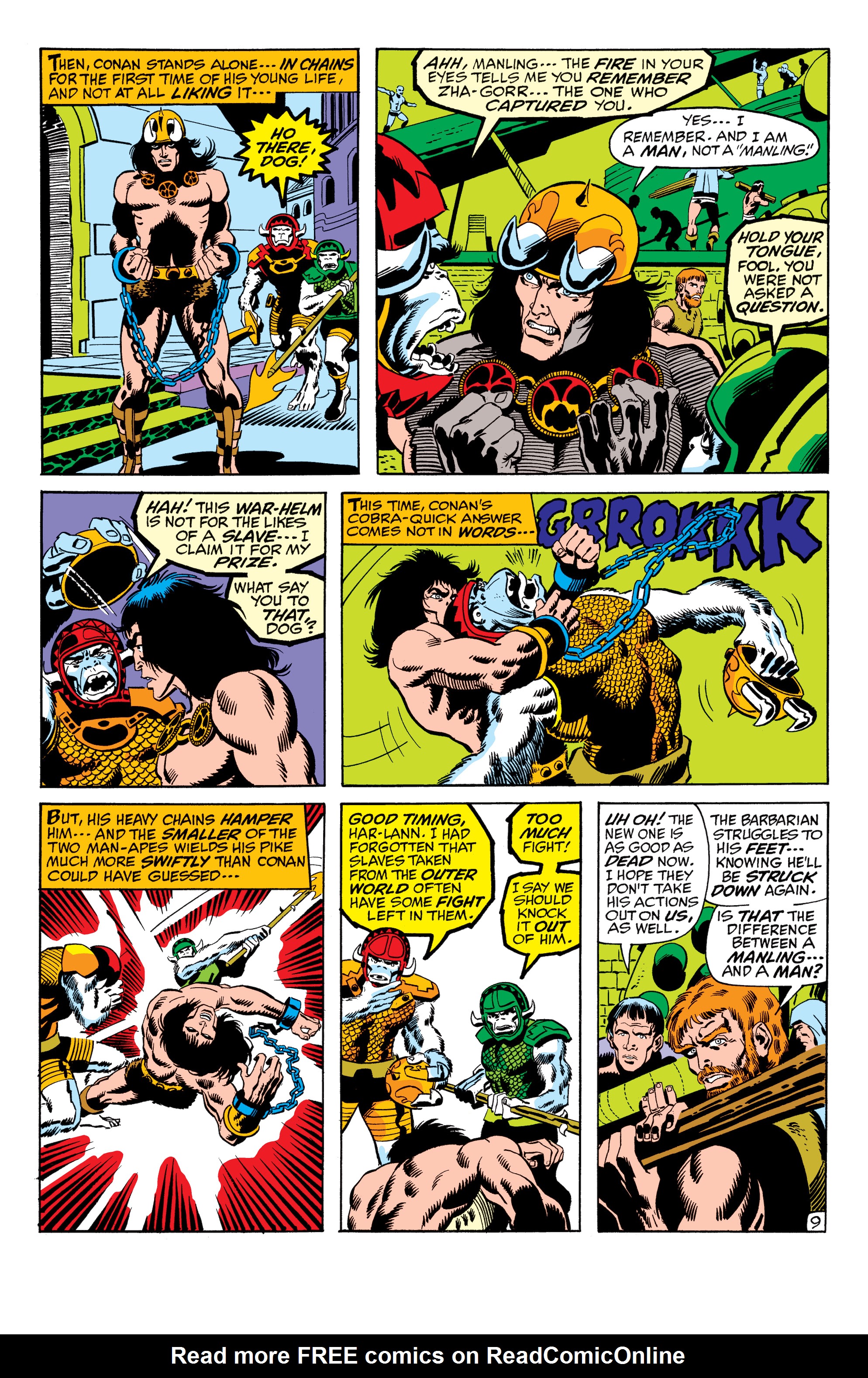 Read online Conan The Barbarian Epic Collection: The Original Marvel Years - The Coming Of Conan comic -  Issue # TPB (Part 1) - 42