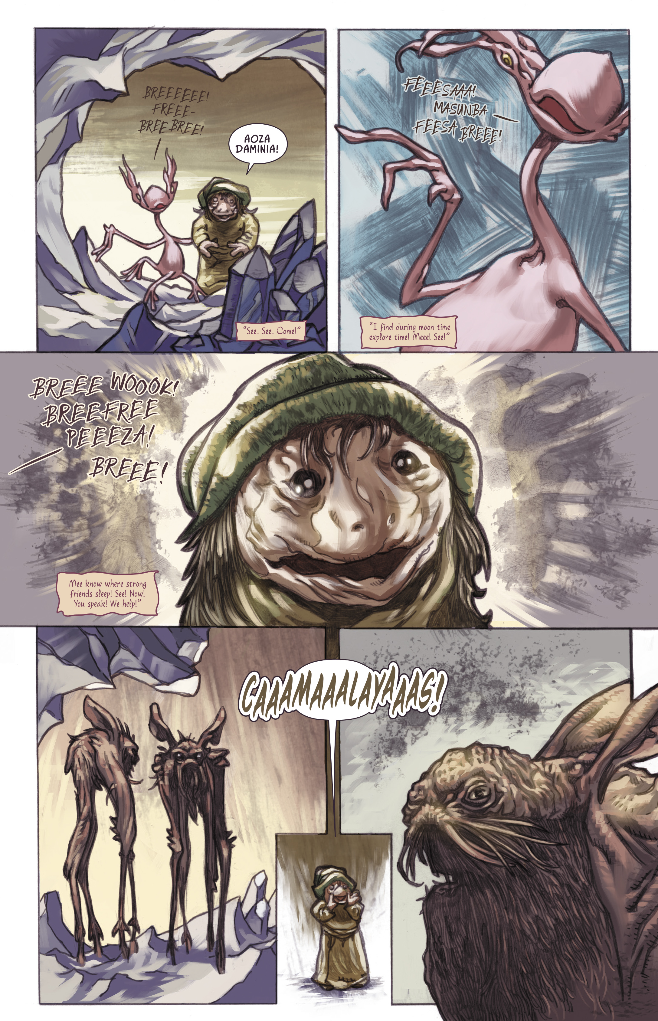 Read online The Dark Crystal: Creation Myths comic -  Issue # TPB 2 - 64