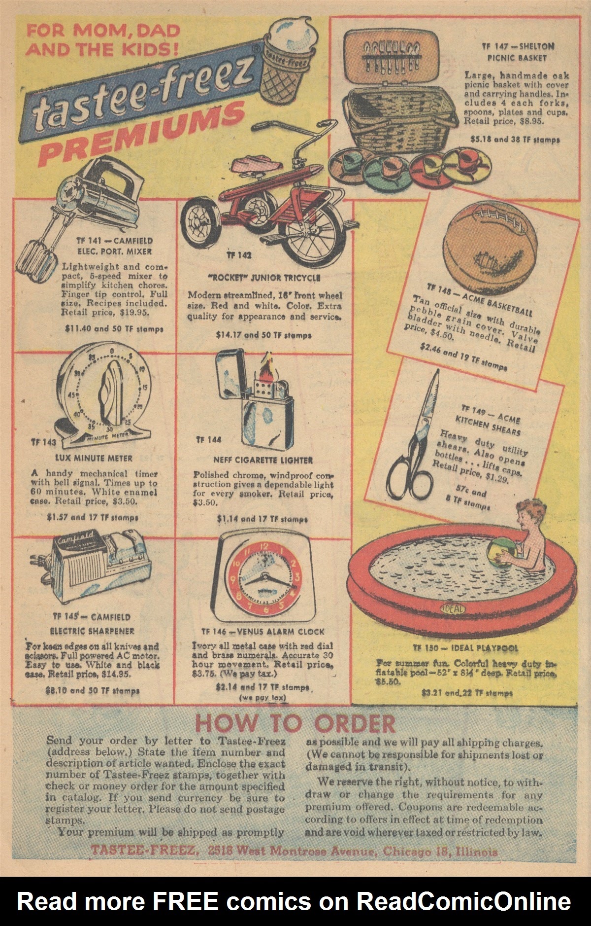 Read online Tastee-Freez Comics comic -  Issue #2 - 19