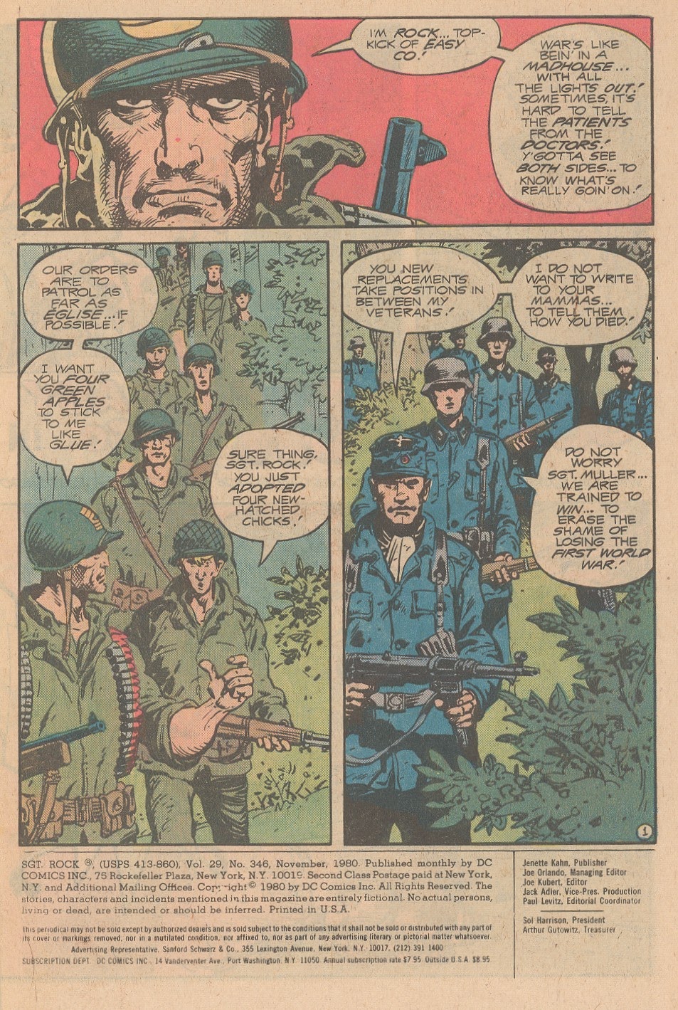 Read online Sgt. Rock comic -  Issue #346 - 2