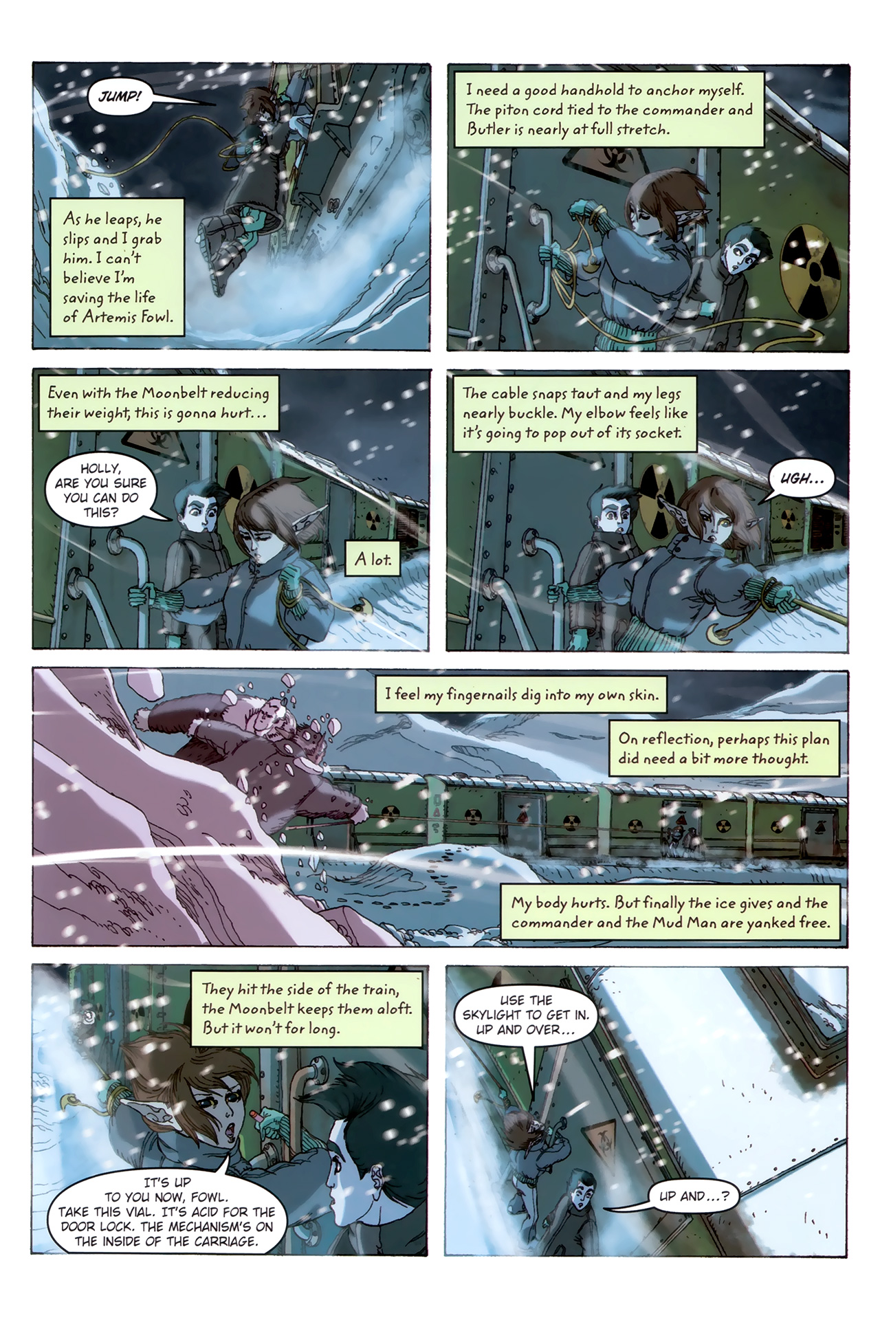 Read online Artemis Fowl: The Arctic Incident comic -  Issue # TPB - 64