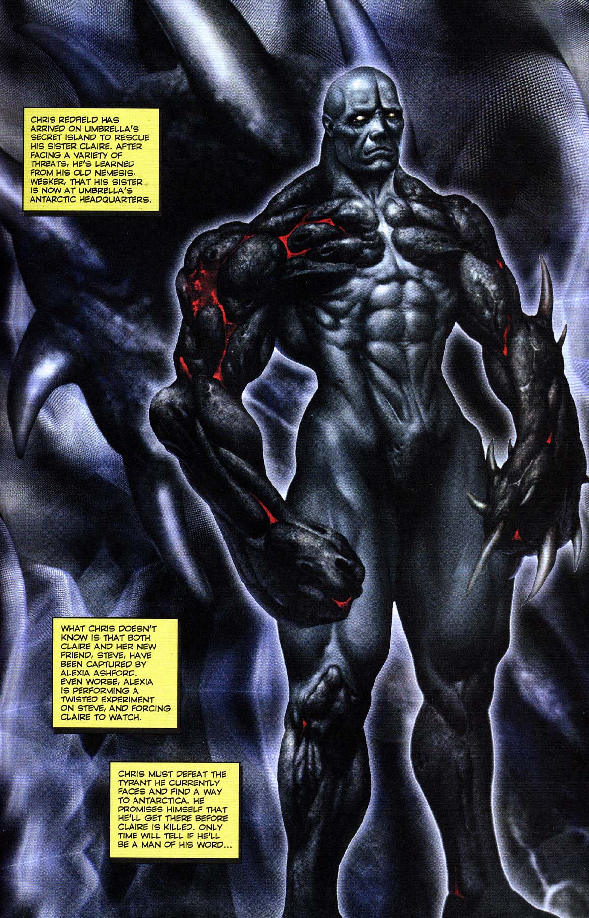 Read online Resident Evil Code: Veronica comic -  Issue #4 - 4