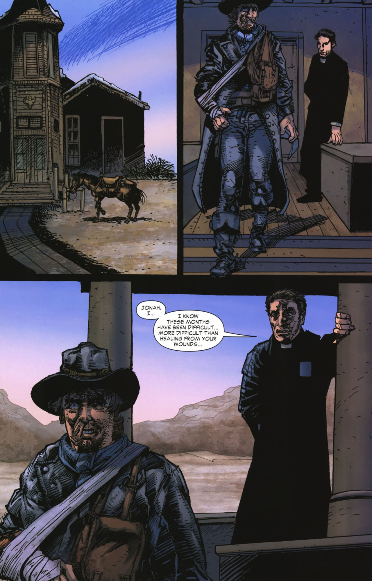 Read online Jonah Hex: No Way Back comic -  Issue # TPB - 127