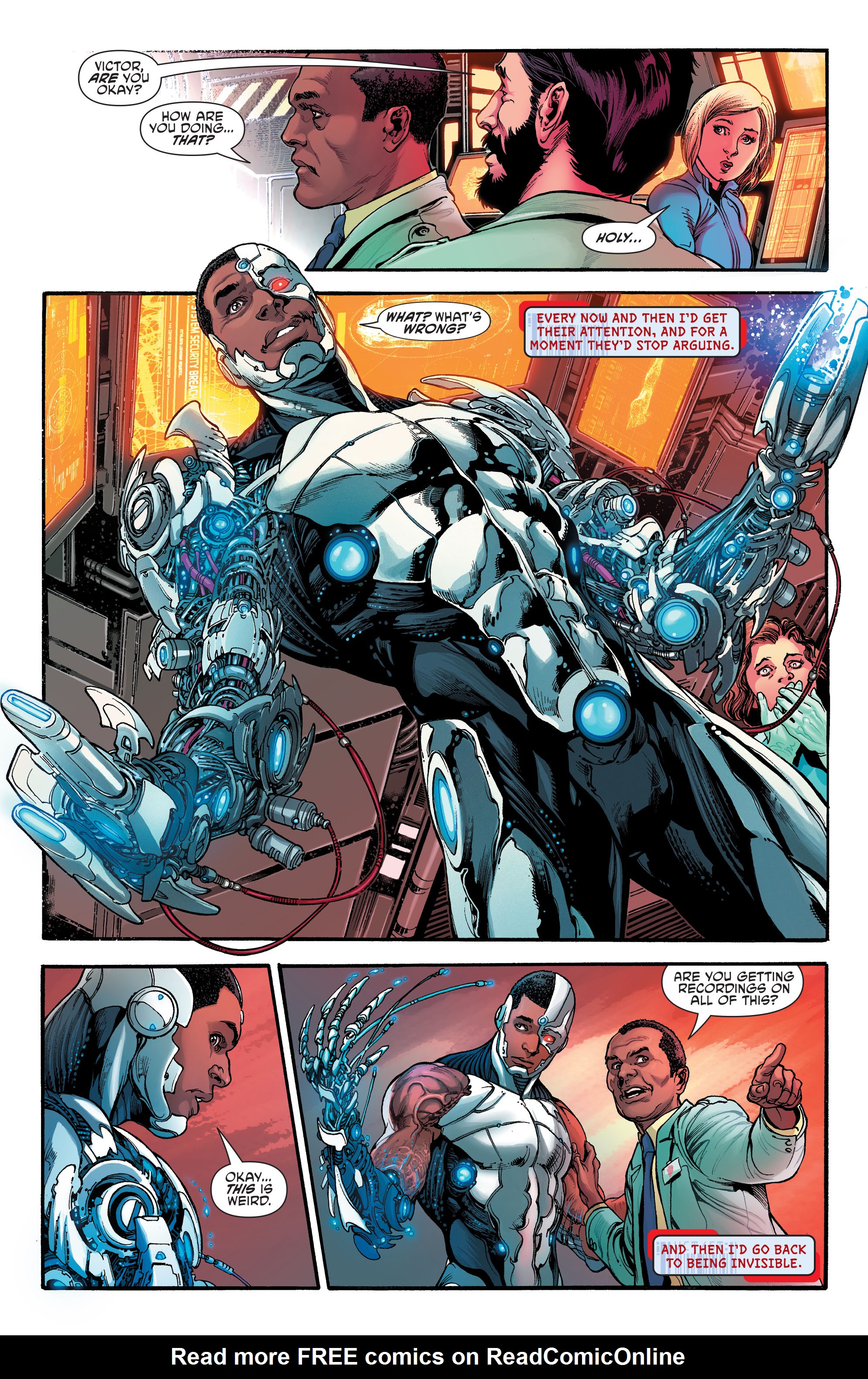 Read online Cyborg (2015) comic -  Issue #1 - 14