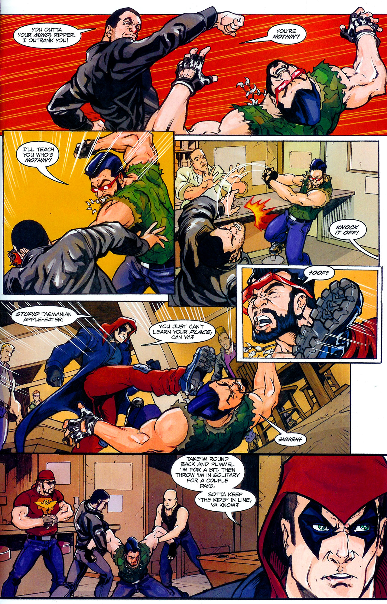 Read online G.I. Joe Dreadnoks: Declassified comic -  Issue #3 - 12