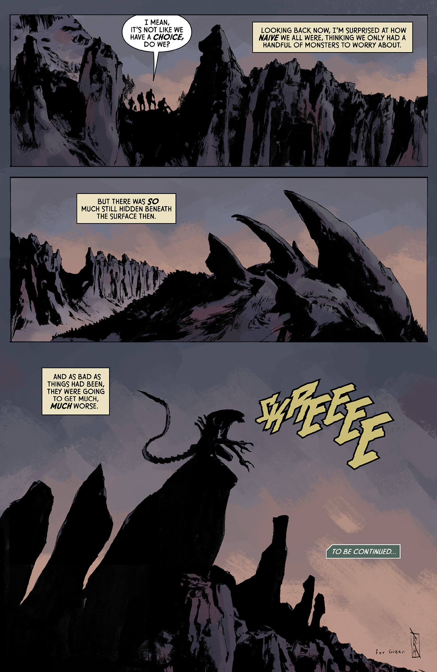 Read online Aliens: Fire and Stone comic -  Issue #1 - 24