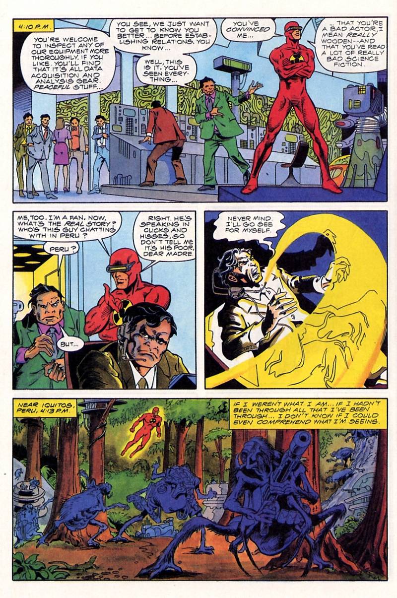 Read online Solar, Man of the Atom comic -  Issue #5 - 14