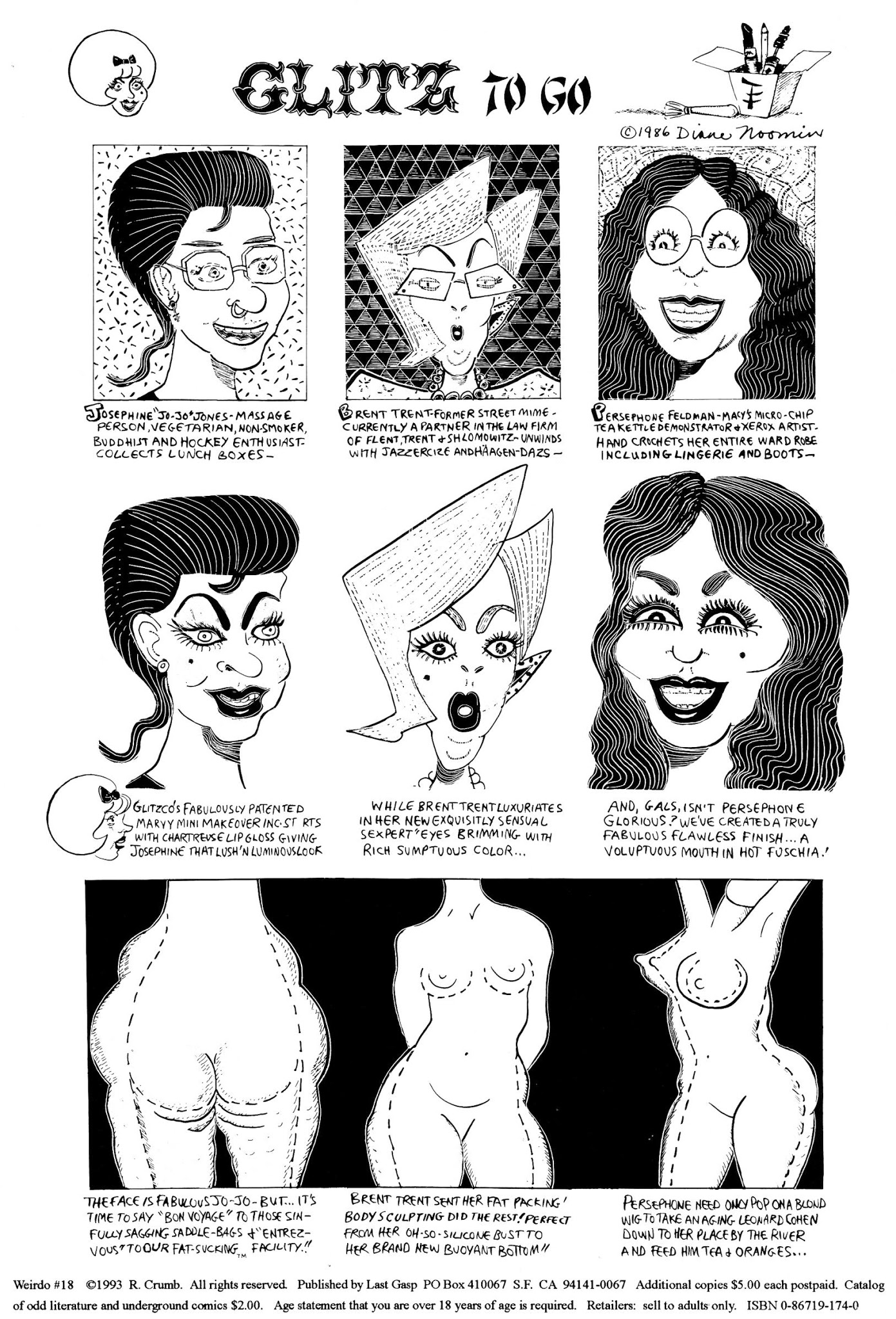 Read online Weirdo comic -  Issue #18 - 2