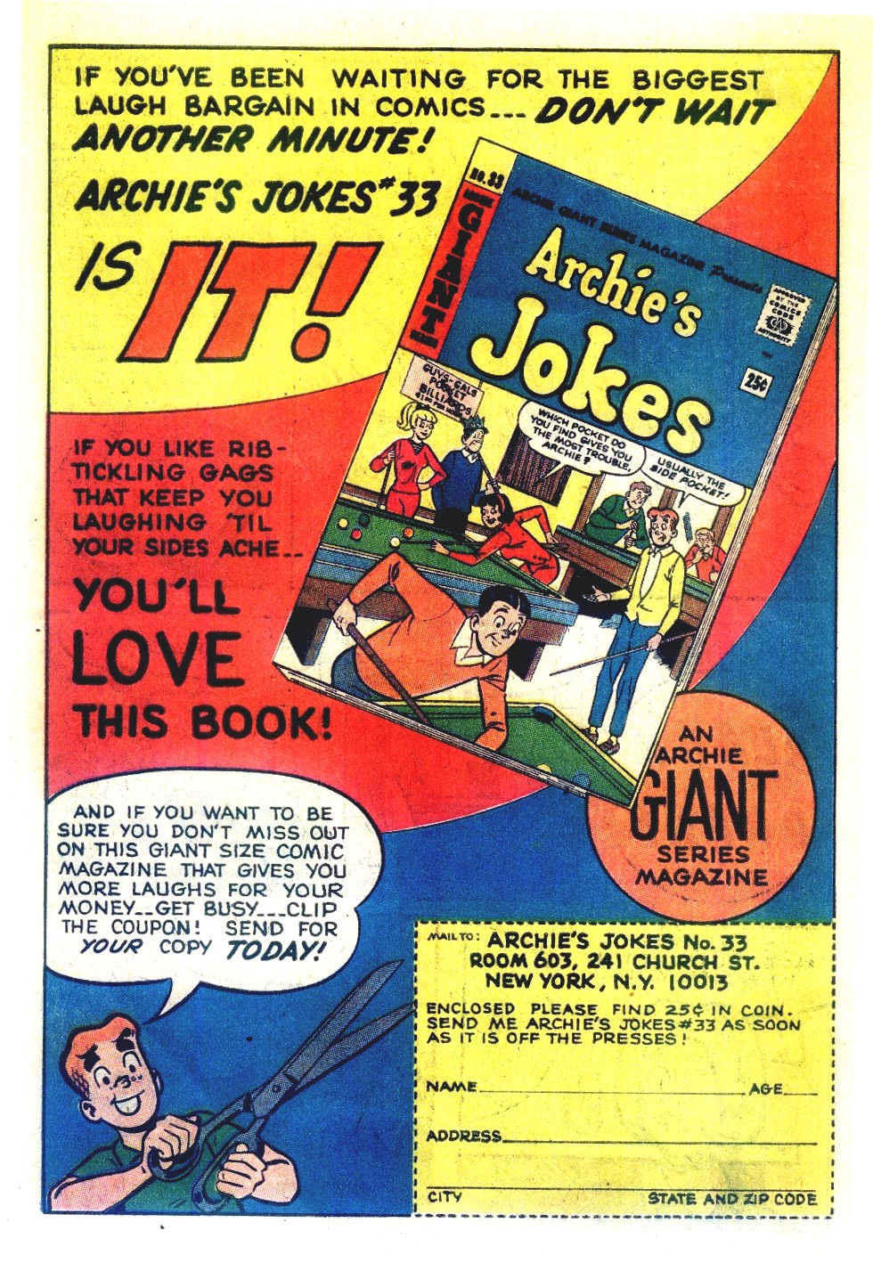 Read online Archie's Madhouse comic -  Issue #42 - 18