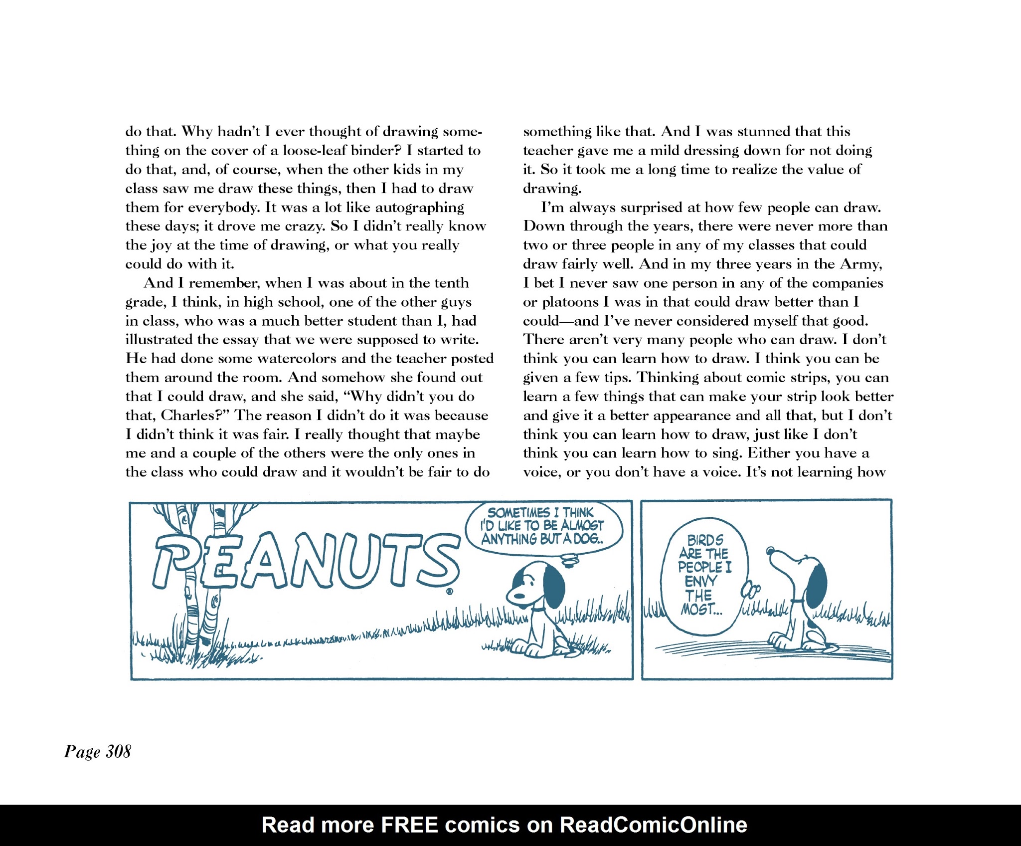 Read online The Complete Peanuts comic -  Issue # TPB 1 - 319