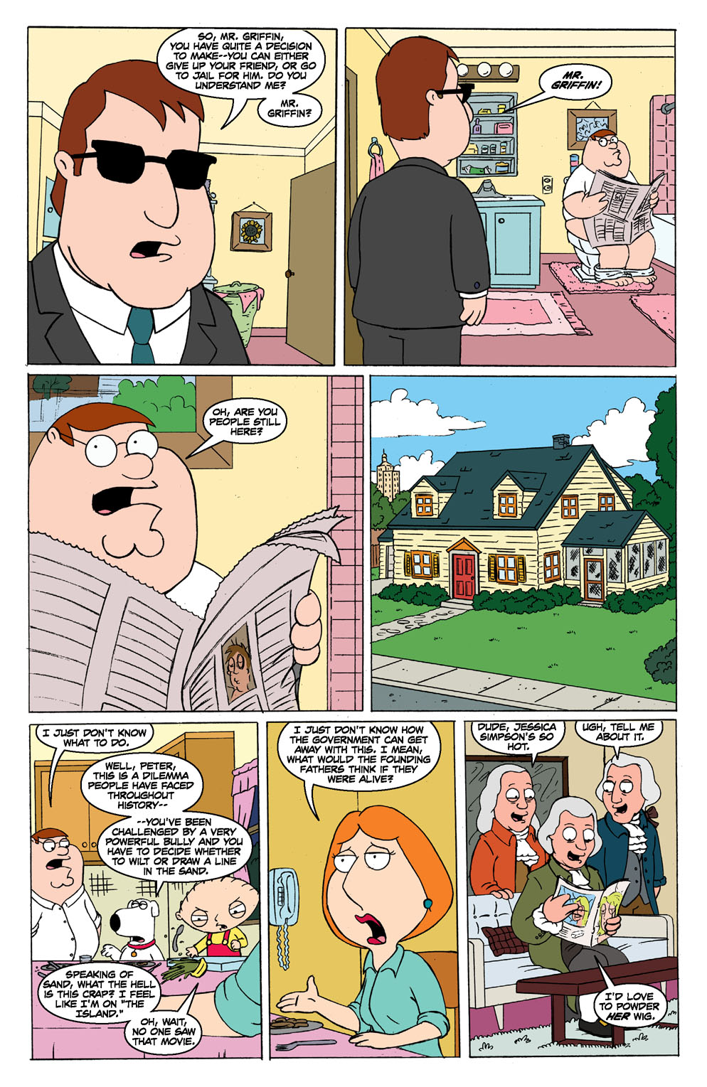 Read online Family Guy comic -  Issue #3 - 30