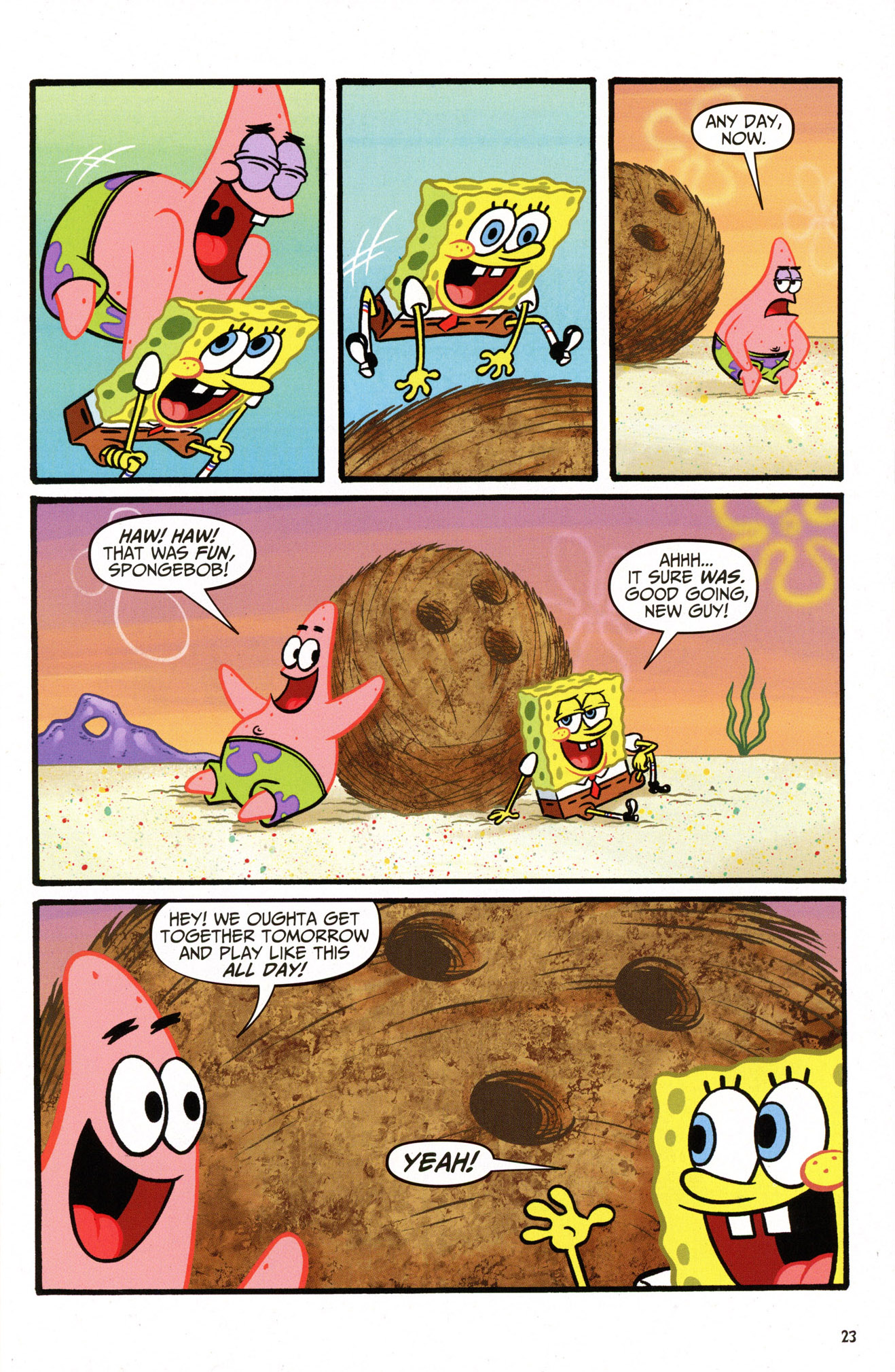 Read online SpongeBob Comics comic -  Issue #18 - 24