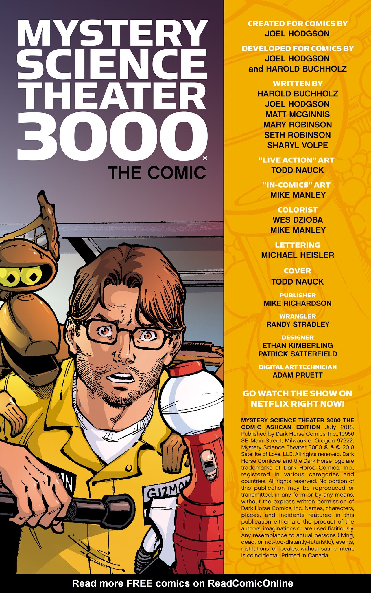Read online Mystery Science Theater 3000: The Comic comic -  Issue # _Ashcan - 2