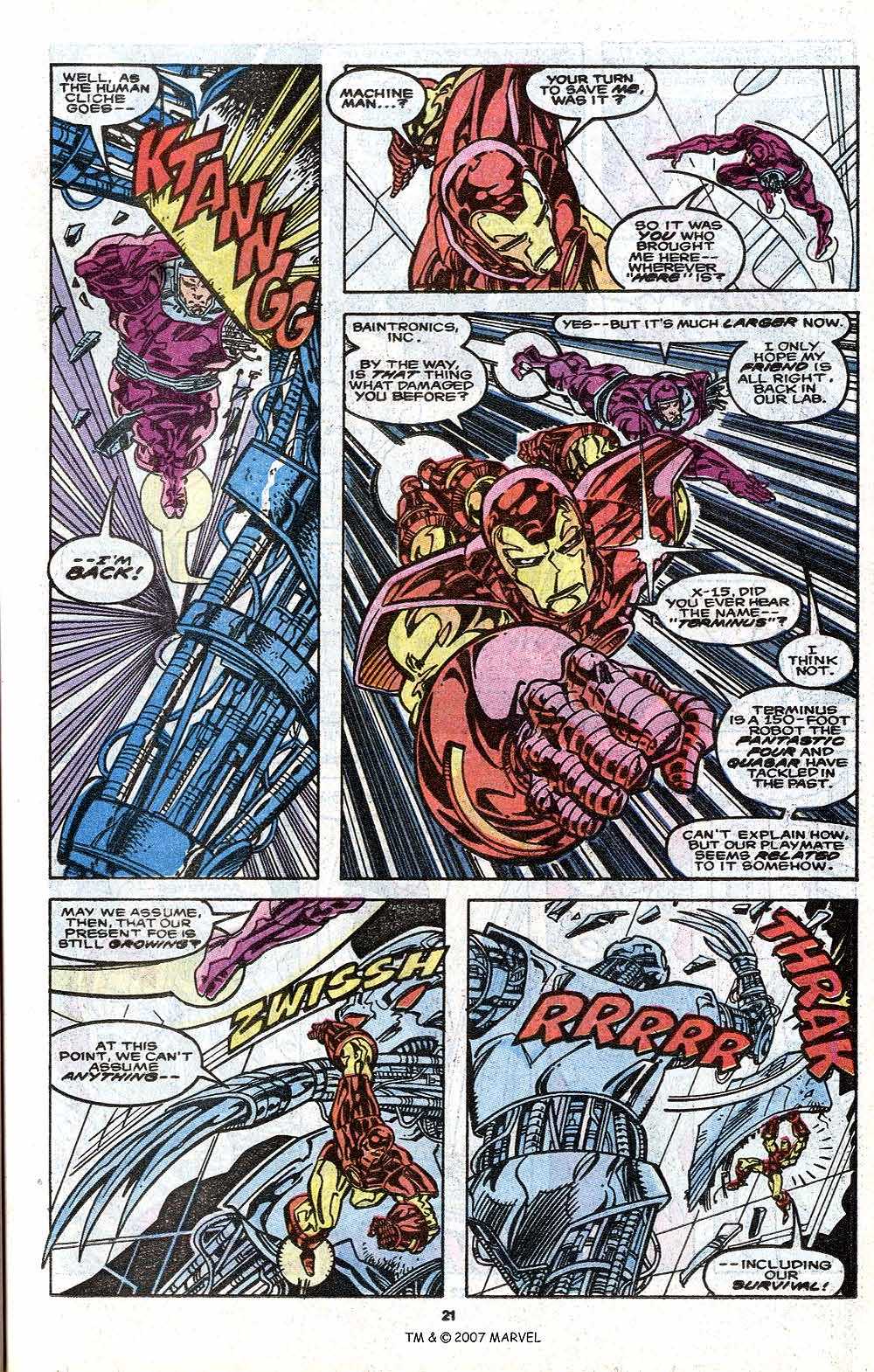 Read online Iron Man Annual comic -  Issue #11 - 23