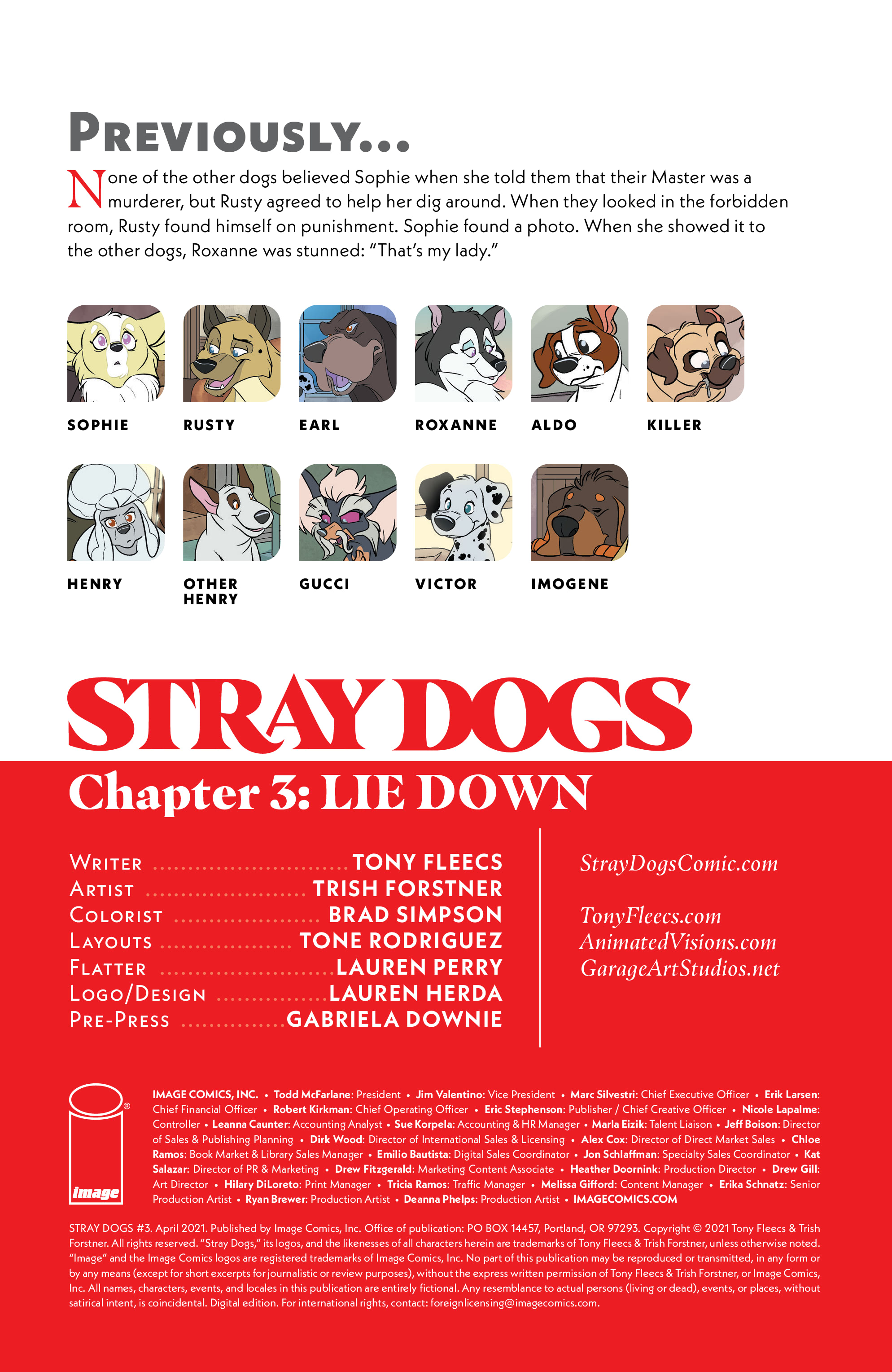 Read online Stray Dogs comic -  Issue #3 - 2