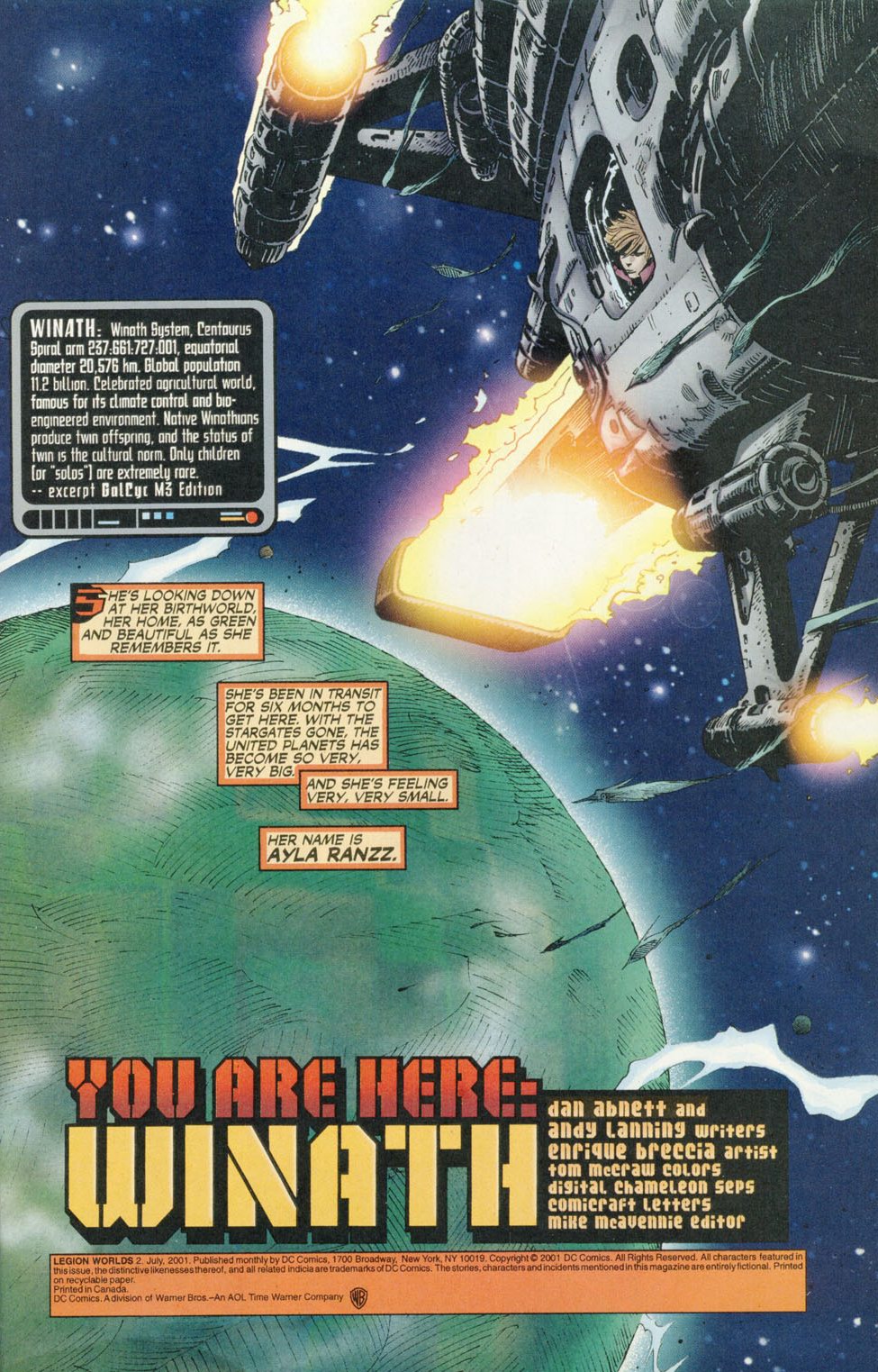 Read online Legion Worlds comic -  Issue #2 - 2