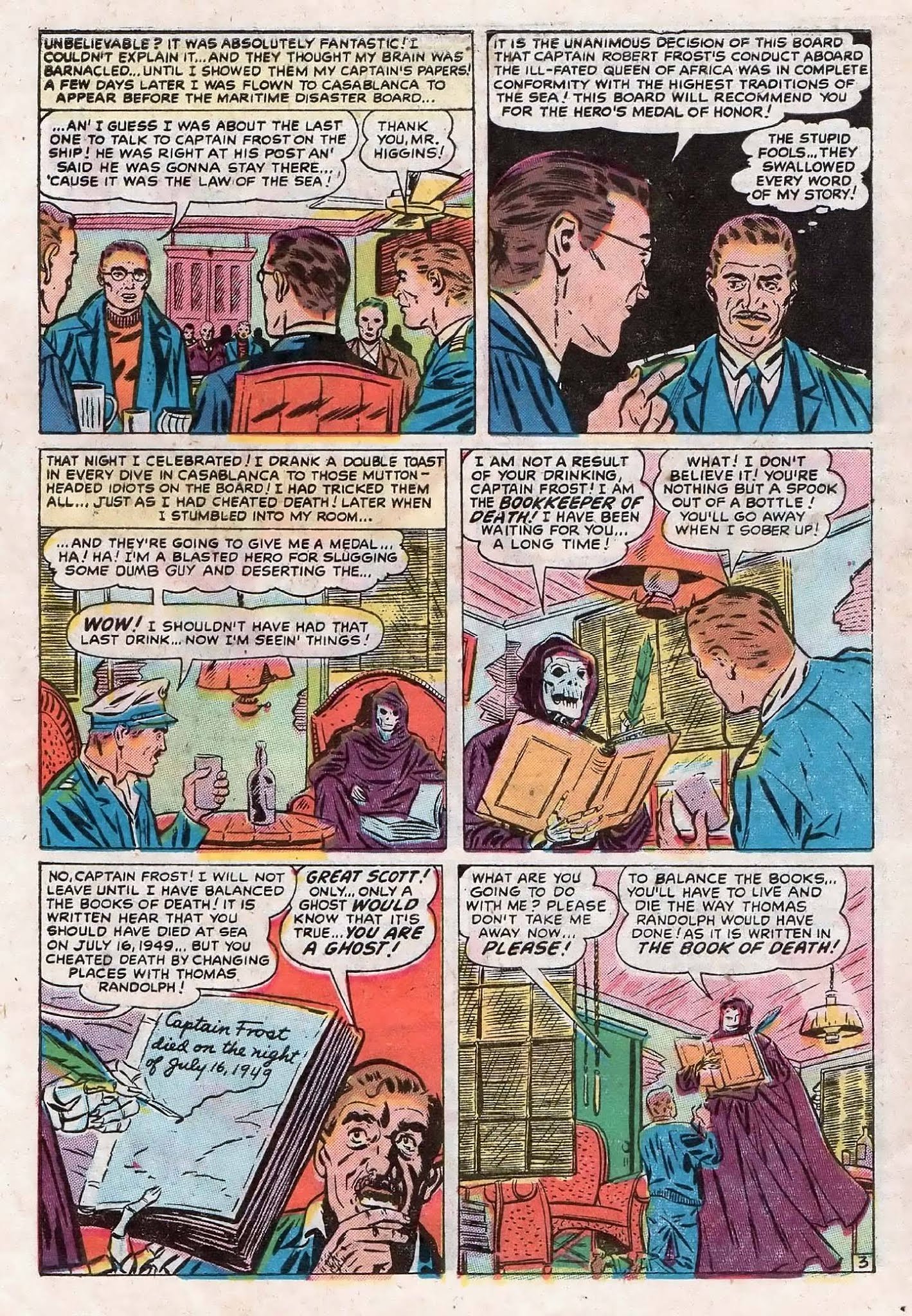 Read online Mystic (1951) comic -  Issue #4 - 29