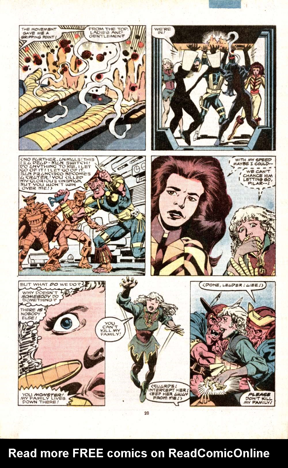 Read online Strikeforce: Morituri comic -  Issue #8 - 21