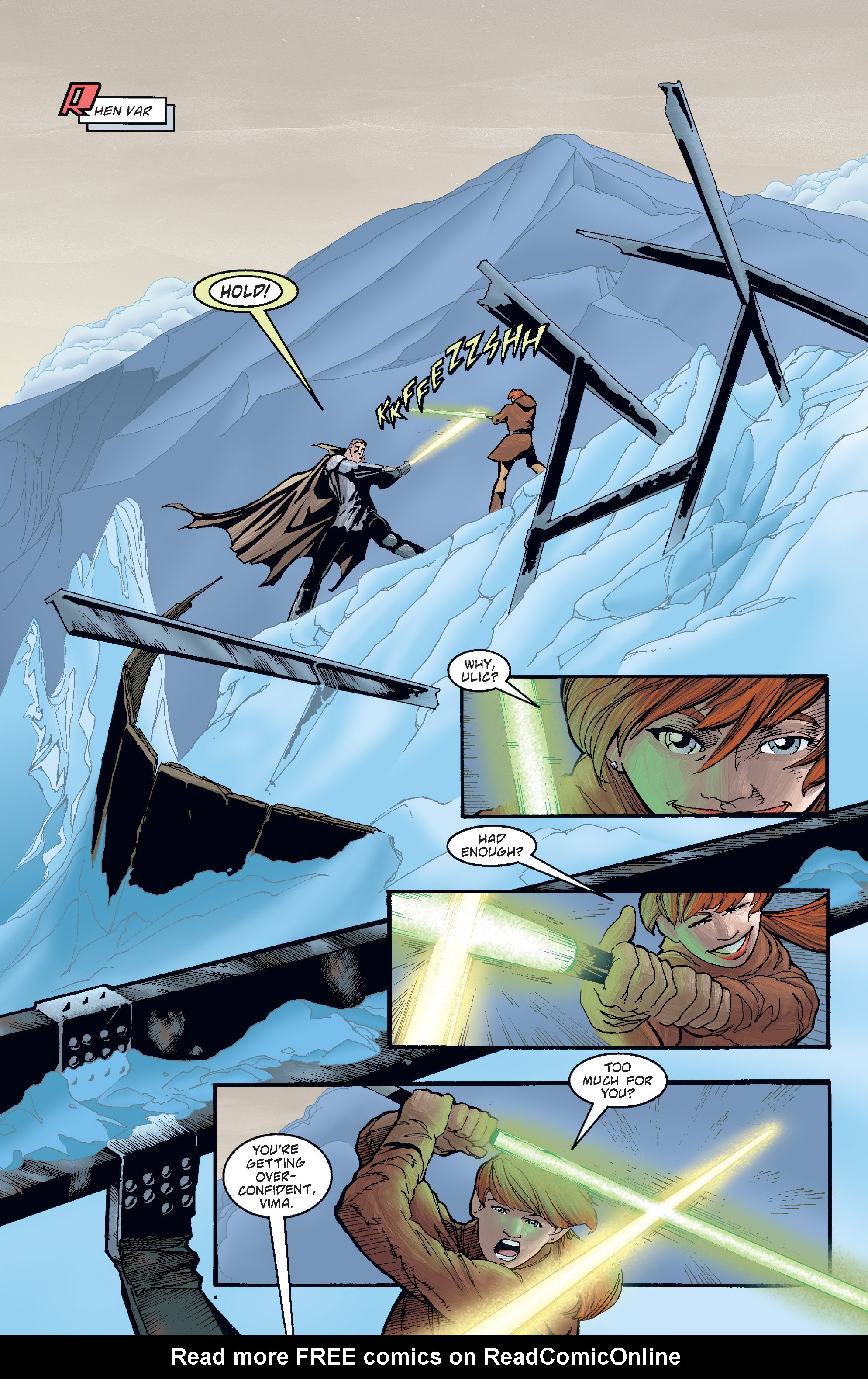 Read online Star Wars: Tales of the Jedi - Redemption comic -  Issue #5 - 4