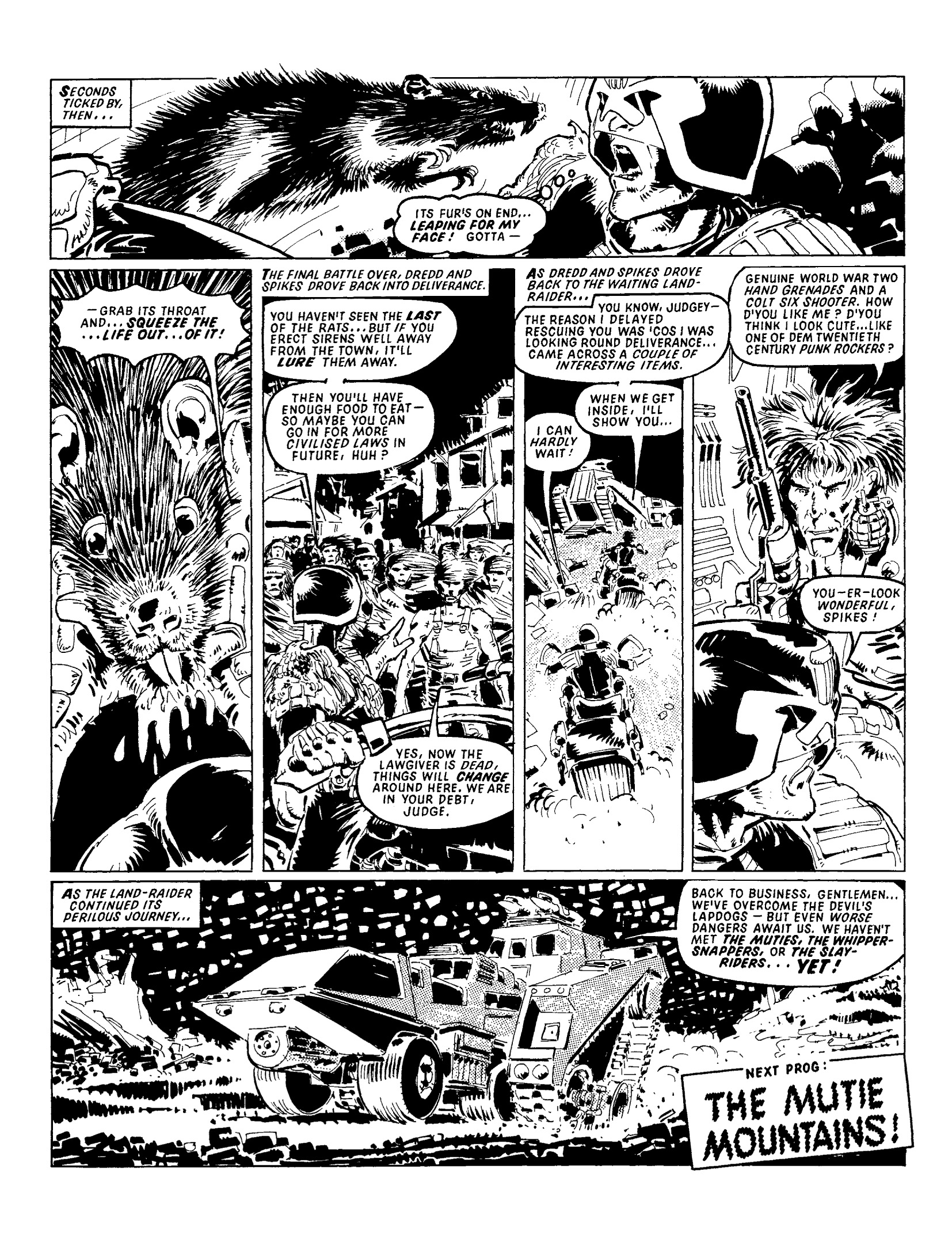 Read online Judge Dredd: The Cursed Earth Uncensored comic -  Issue # TPB - 31