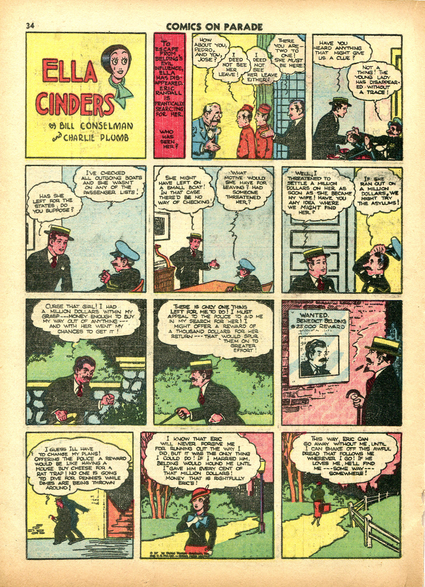 Read online Comics on Parade comic -  Issue #23 - 36