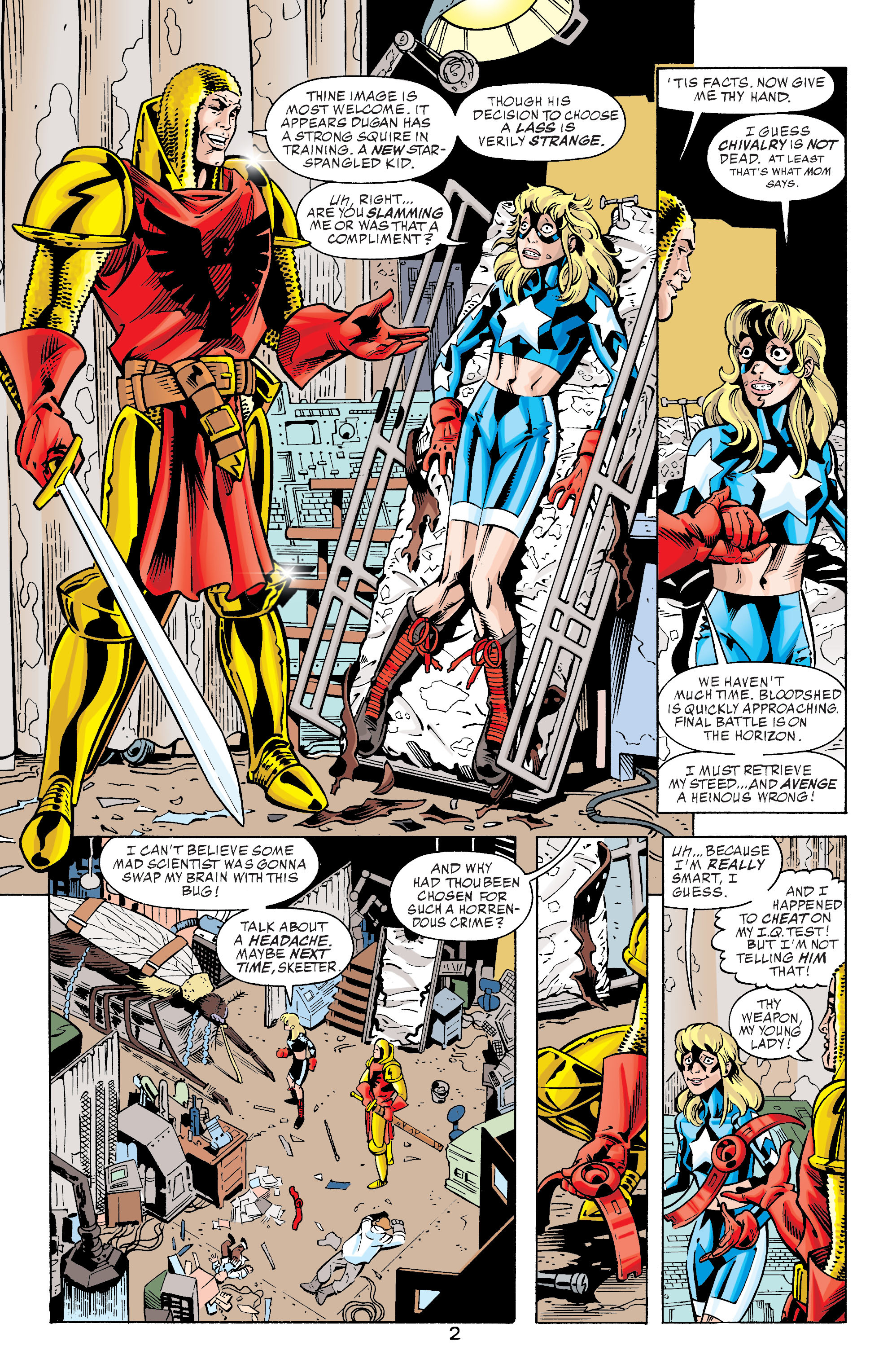 Read online Stars and S.T.R.I.P.E. comic -  Issue #11 - 3