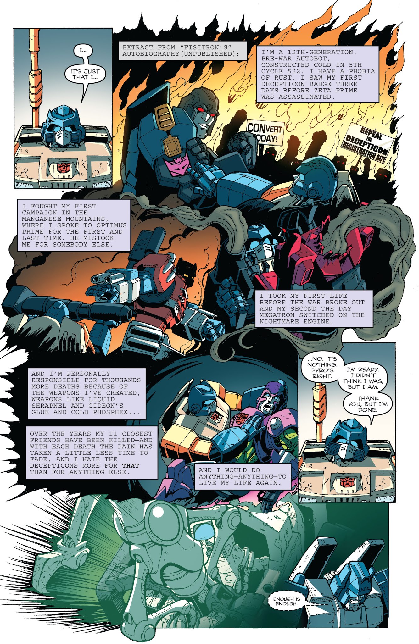 Read online Transformers: The Wreckers Saga comic -  Issue # TPB (Part 1) - 93