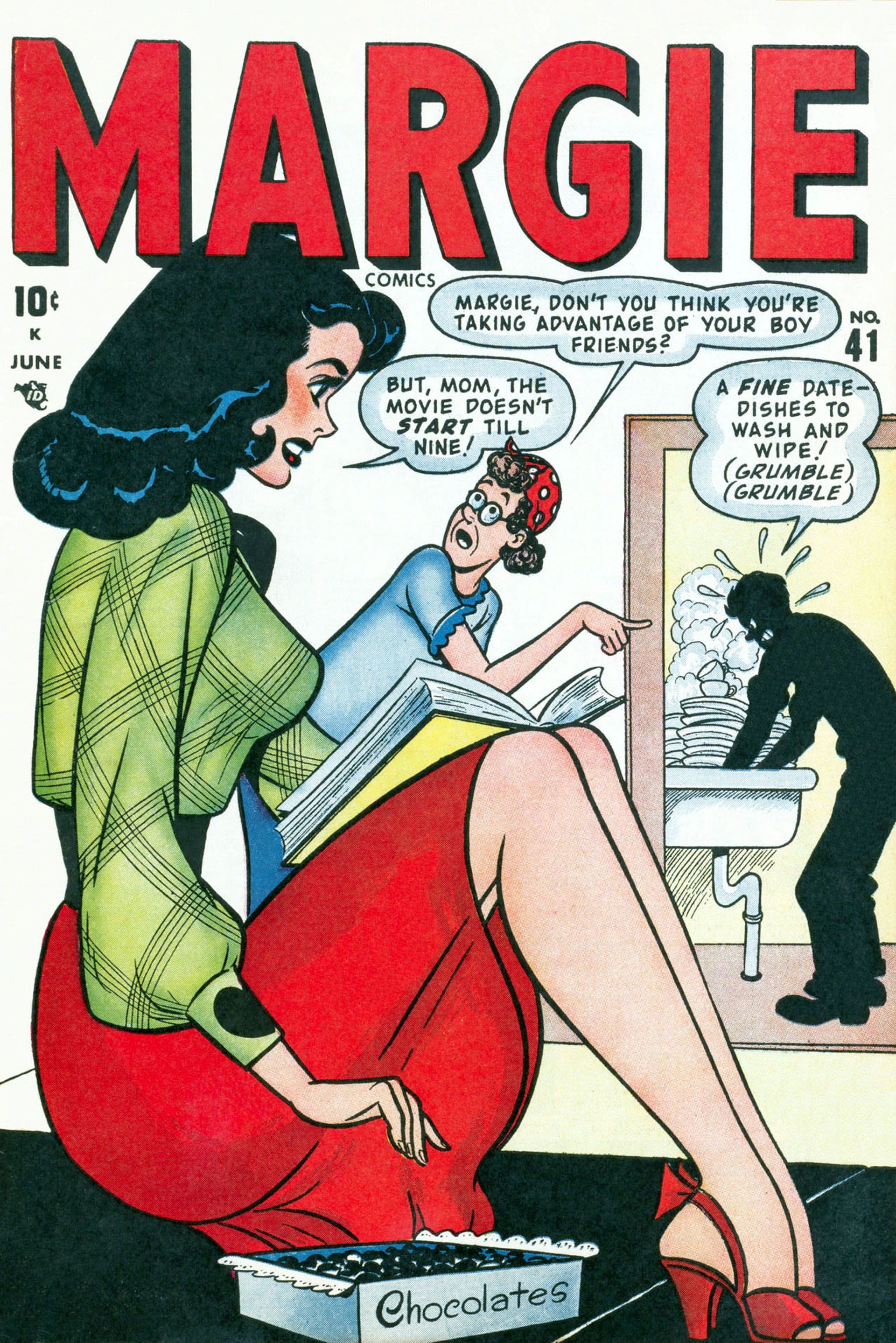 Read online Margie Comics comic -  Issue #41 - 1
