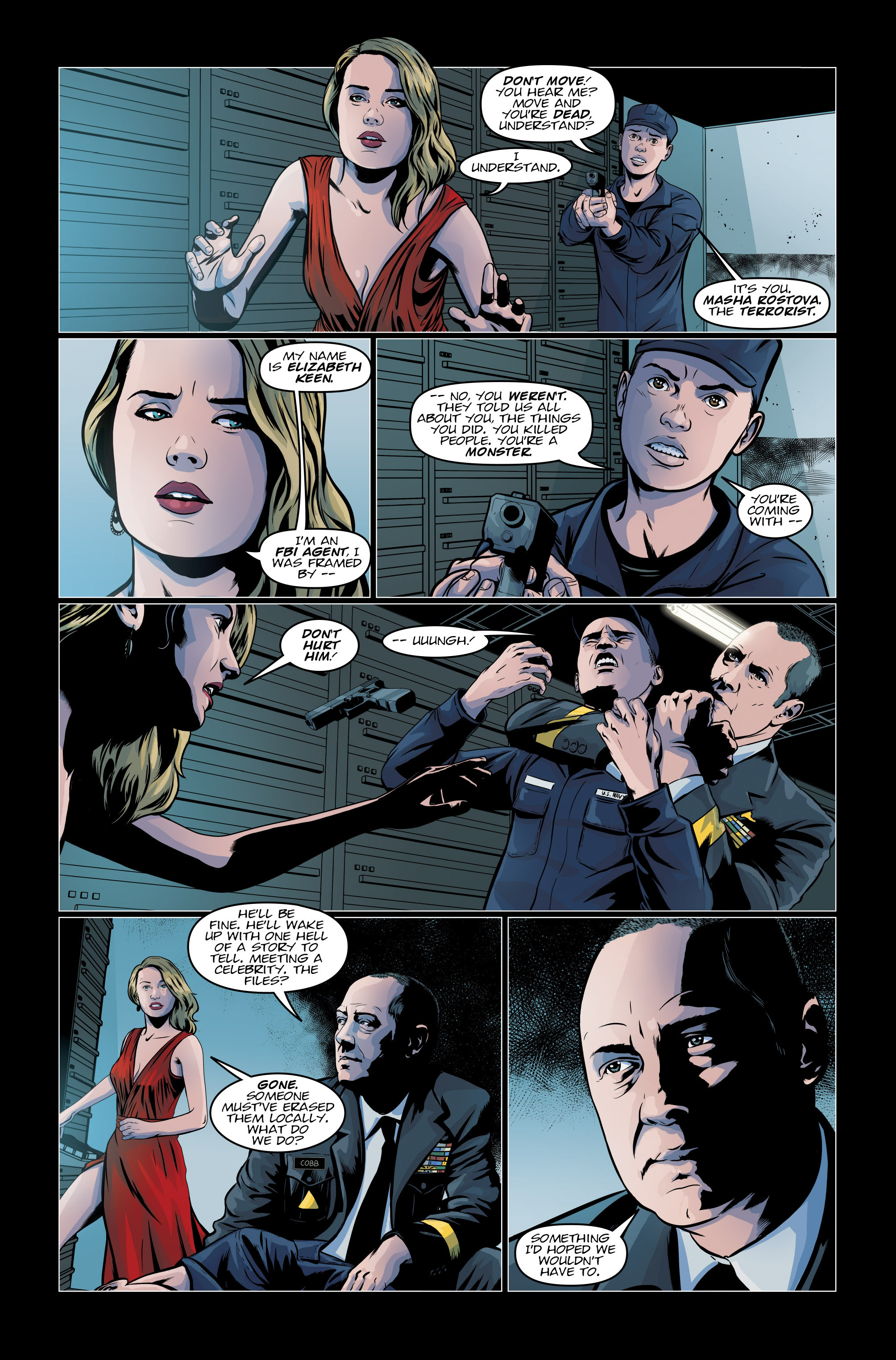 Read online The Blacklist comic -  Issue #9 - 20