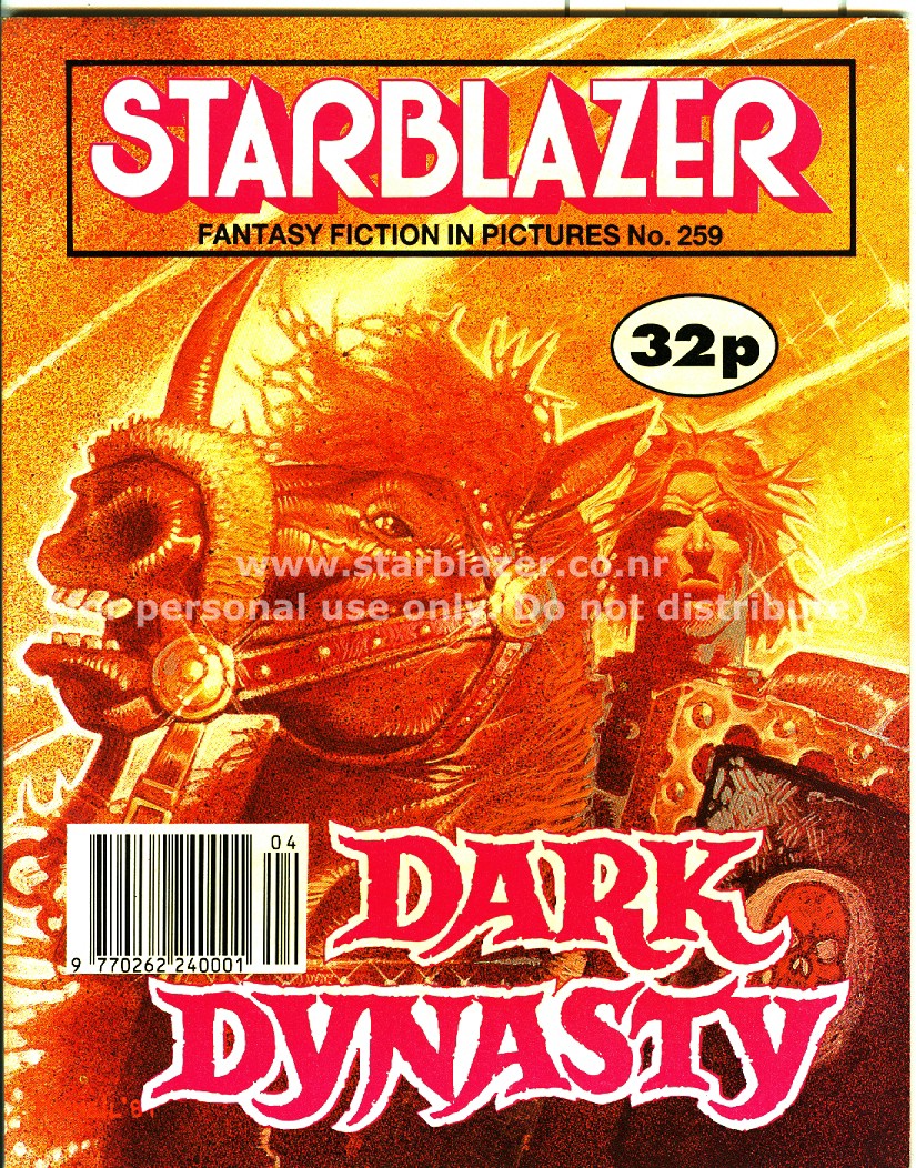 Read online Starblazer comic -  Issue #259 - 2
