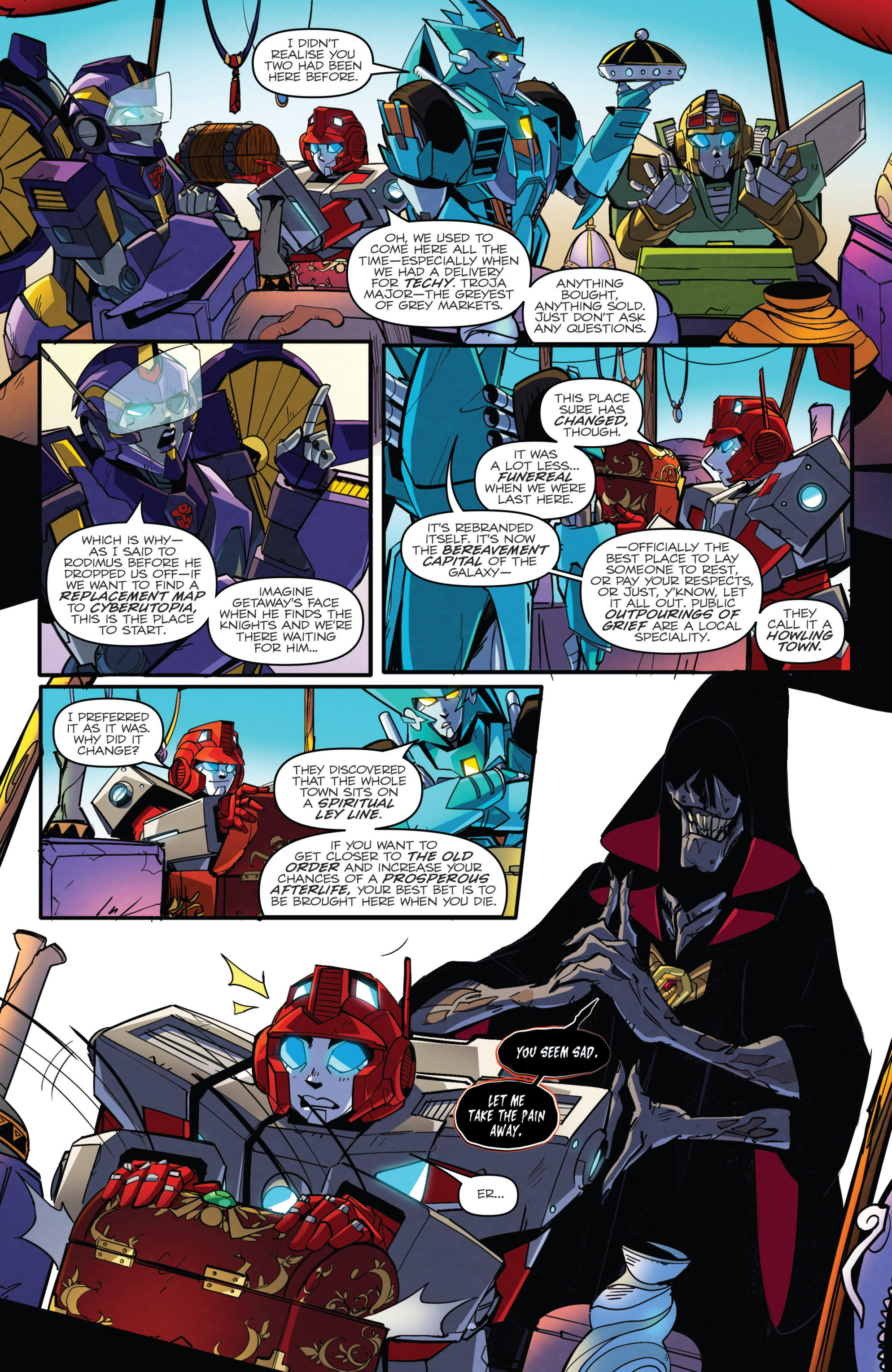 Read online The Transformers: Lost Light comic -  Issue #8 - 9