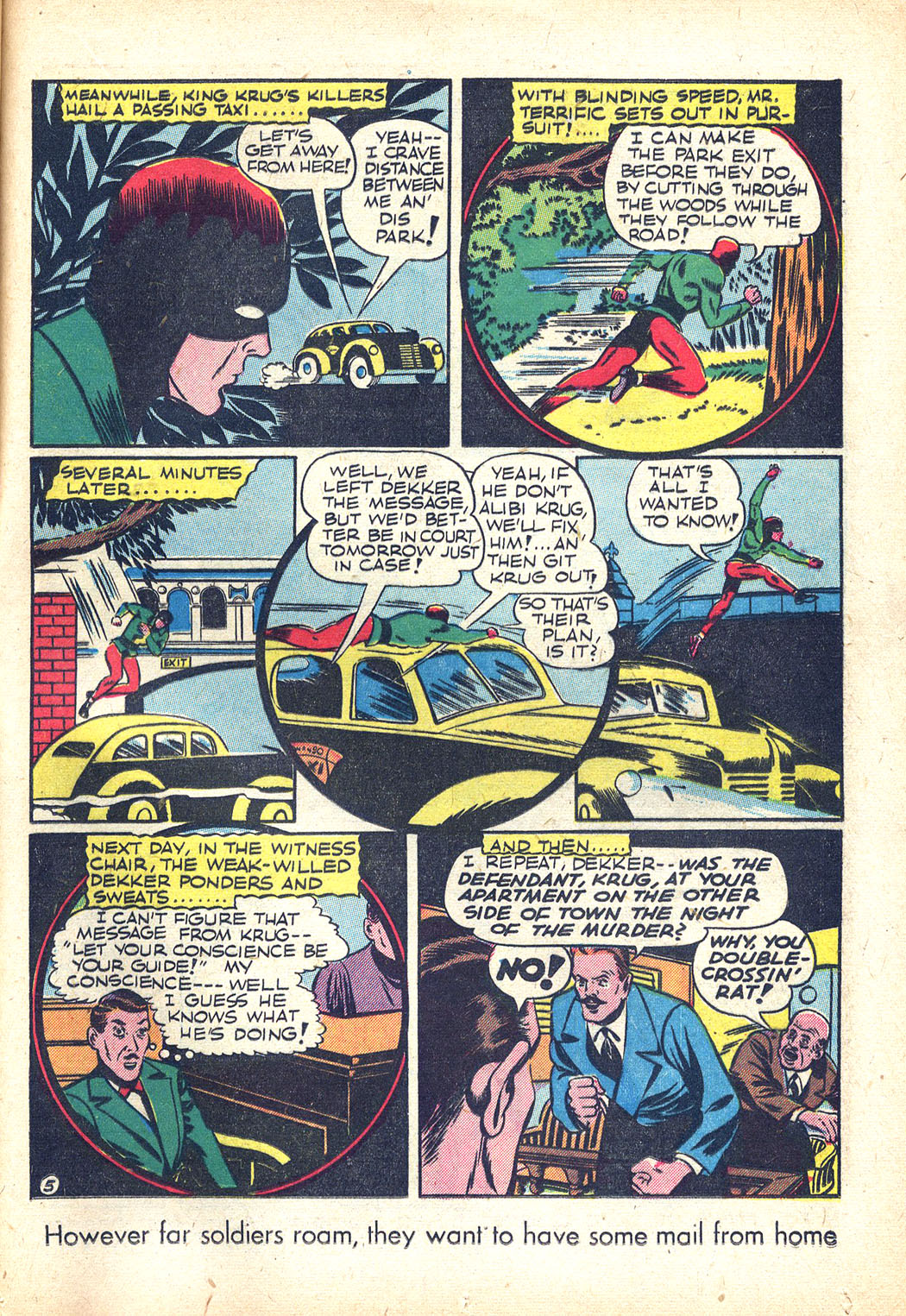 Read online Sensation (Mystery) Comics comic -  Issue #34 - 37