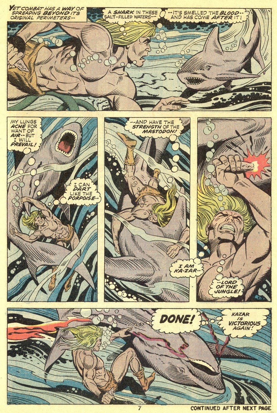 Read online Ka-Zar comic -  Issue #1 - 6