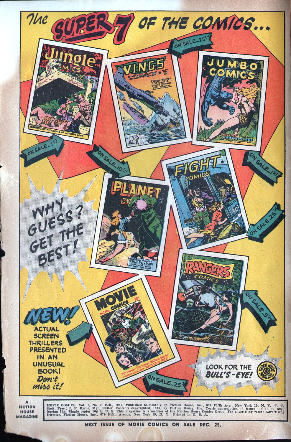Read online Movie Comics (1946) comic -  Issue #2 - 2