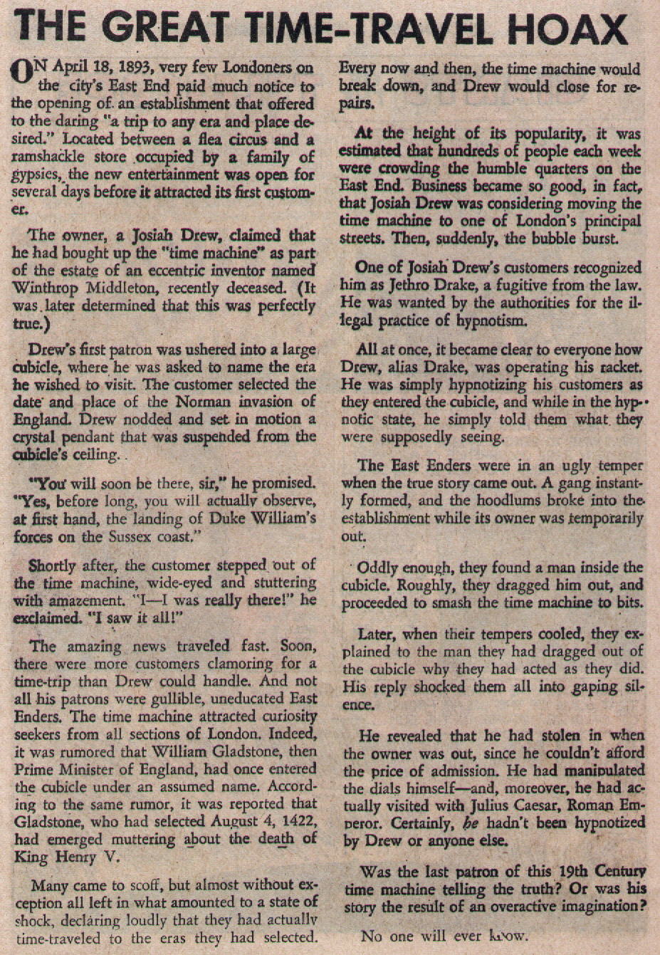 Read online Rip Hunter...Time Master comic -  Issue #9 - 24