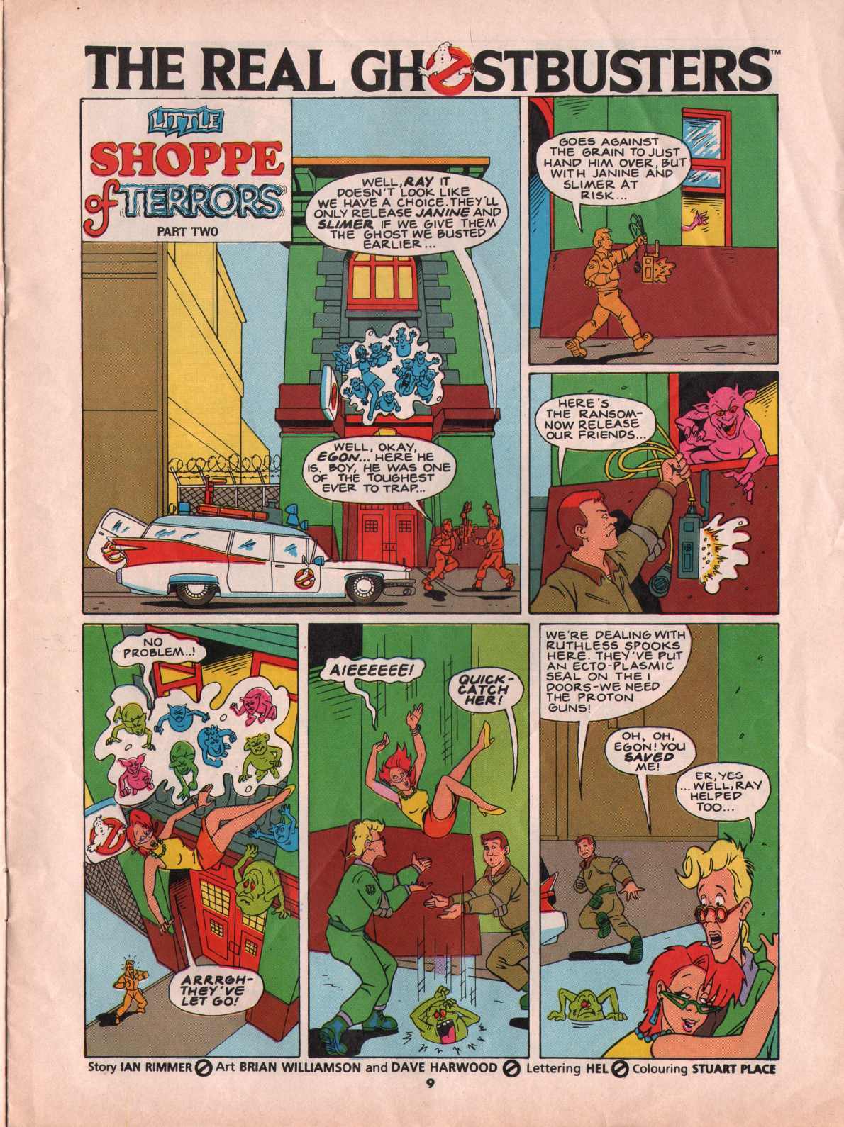 Read online The Real Ghostbusters comic -  Issue #5 - 9