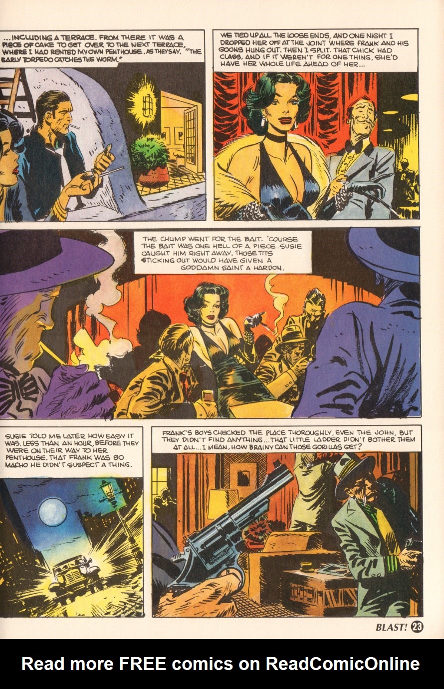 Read online Blast (1991) comic -  Issue #1 - 25