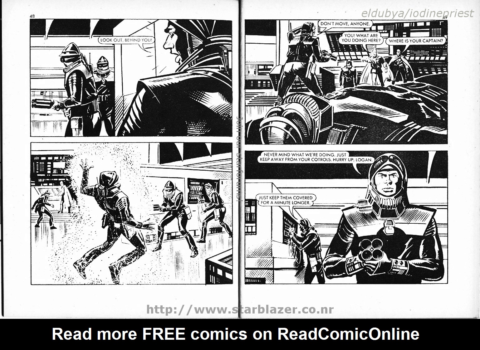 Read online Starblazer comic -  Issue #85 - 26