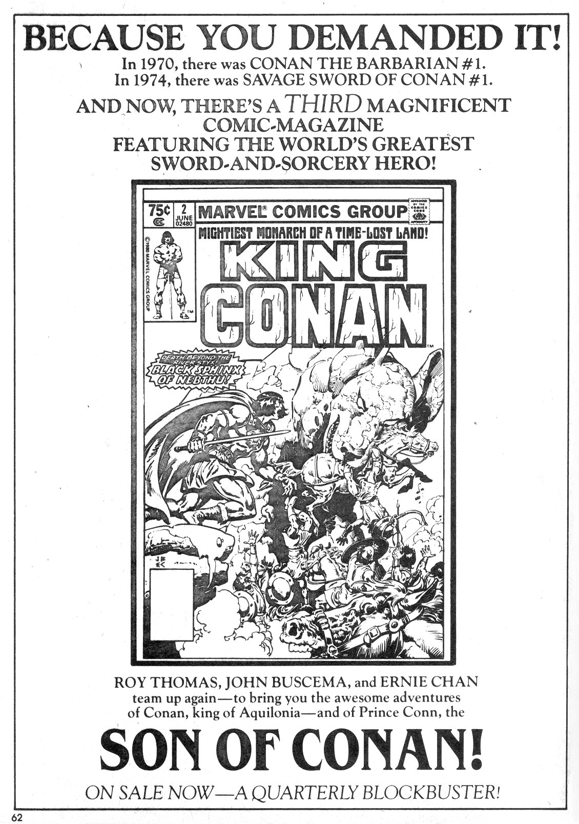 Read online The Savage Sword Of Conan comic -  Issue #52 - 56