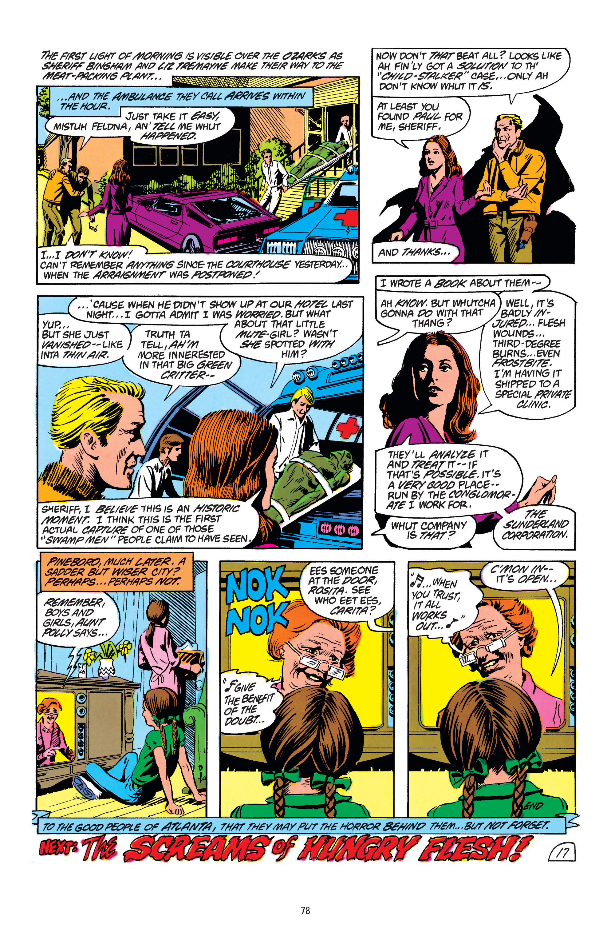 Read online Swamp Thing: The Bronze Age comic -  Issue # TPB 3 (Part 1) - 76