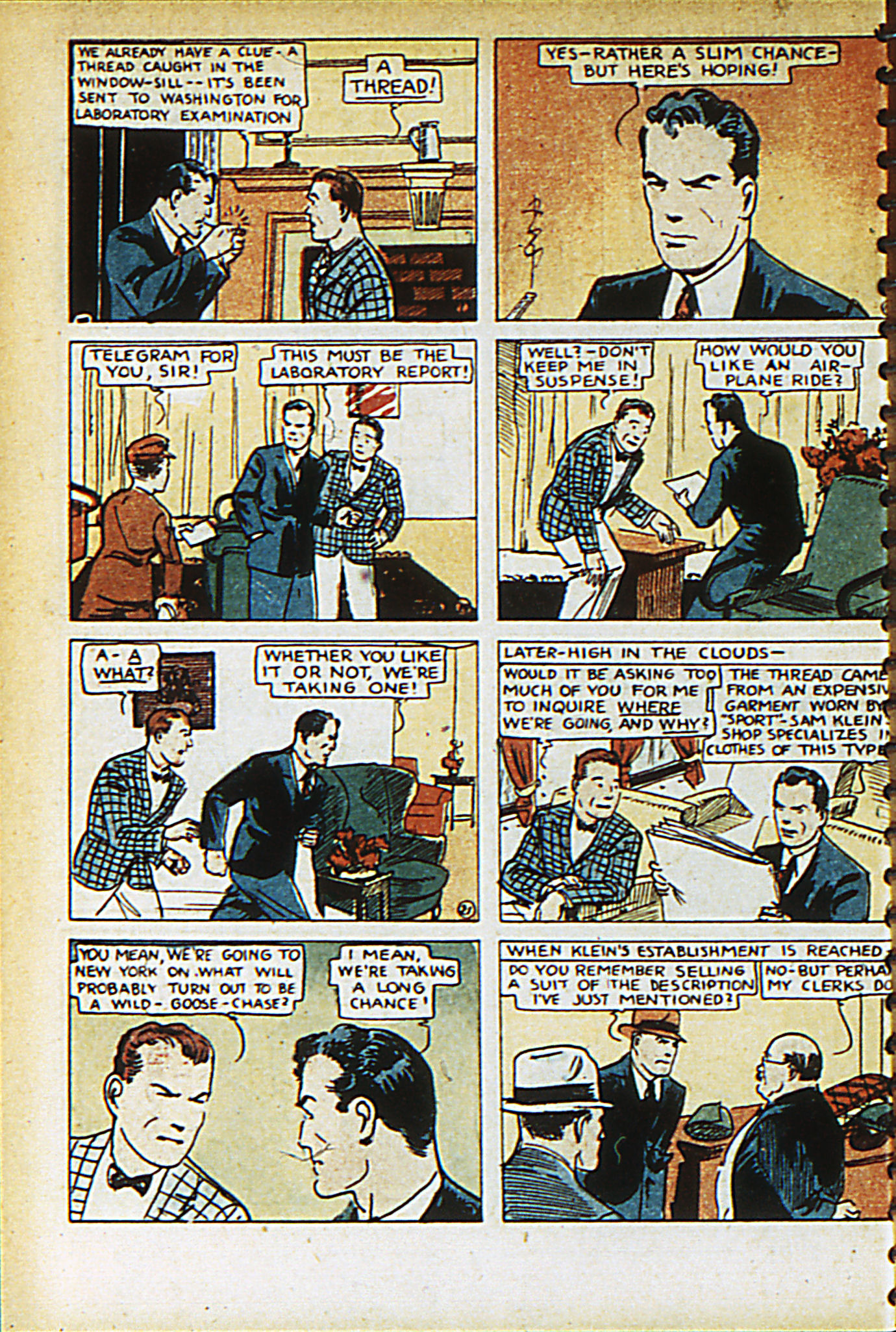 Read online Adventure Comics (1938) comic -  Issue #31 - 19