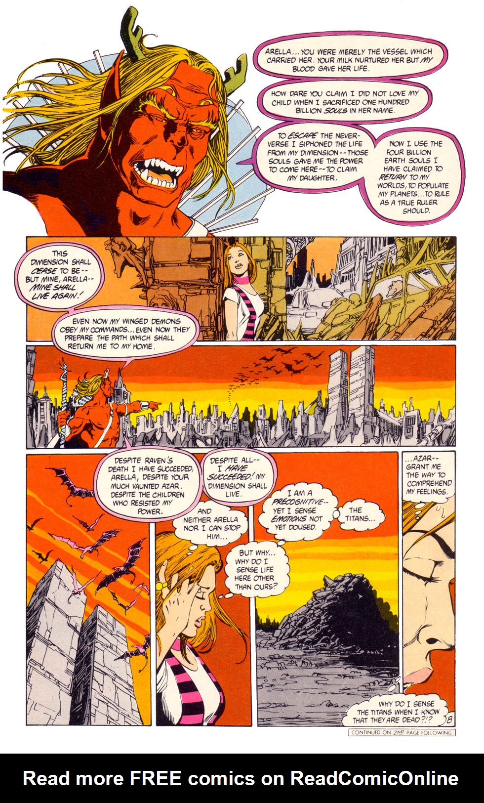 Read online Tales of the Teen Titans comic -  Issue #64 - 9