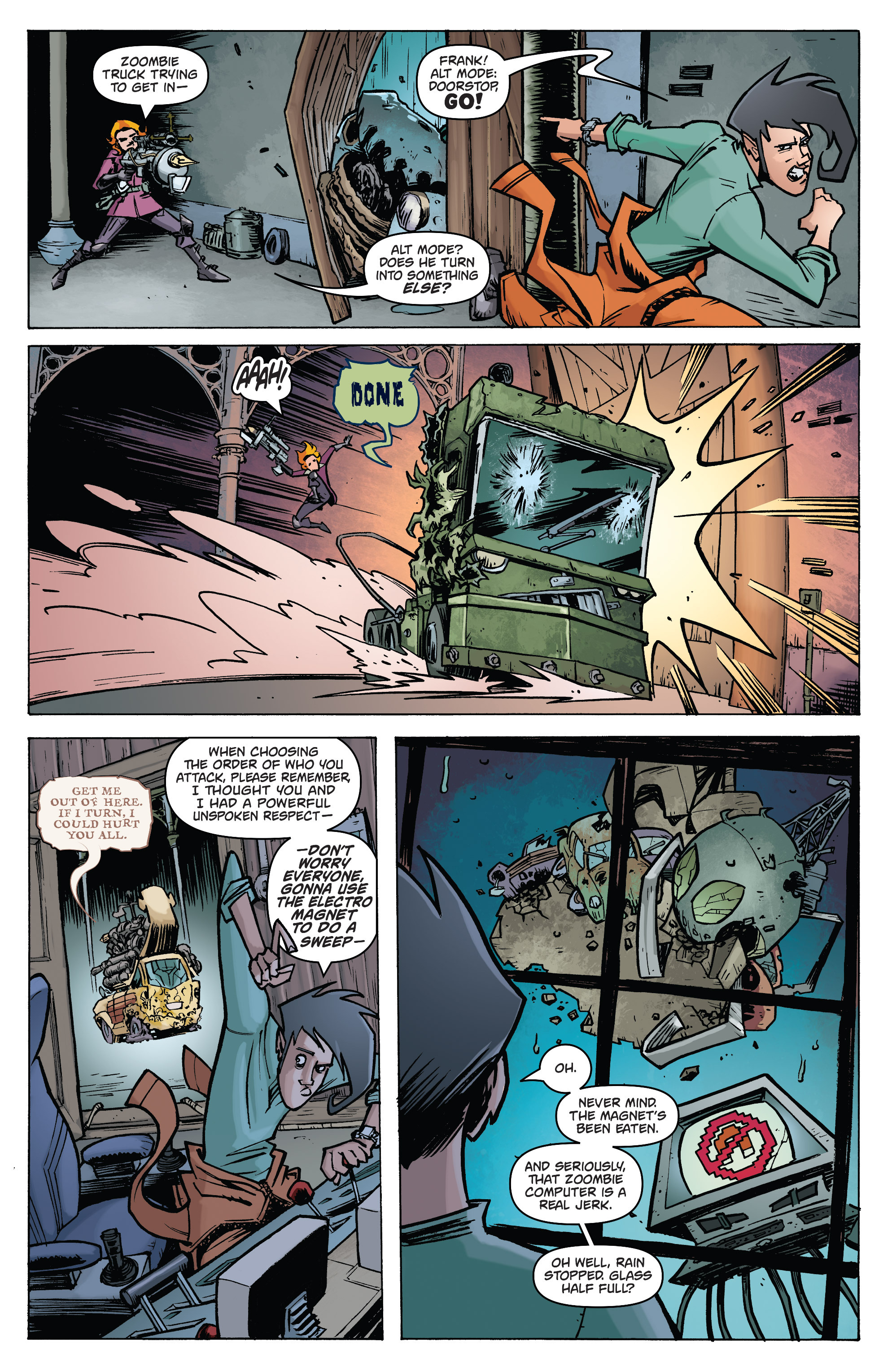 Read online Monster Motors: The Curse of Minivan Helsing comic -  Issue #2 - 8
