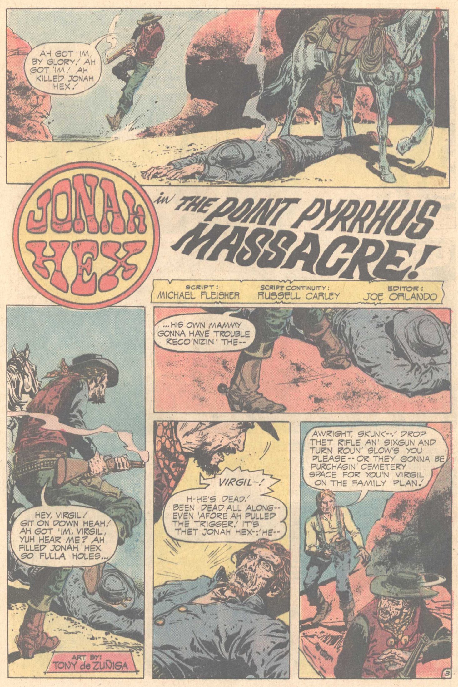 Read online Weird Western Tales (1972) comic -  Issue #23 - 5